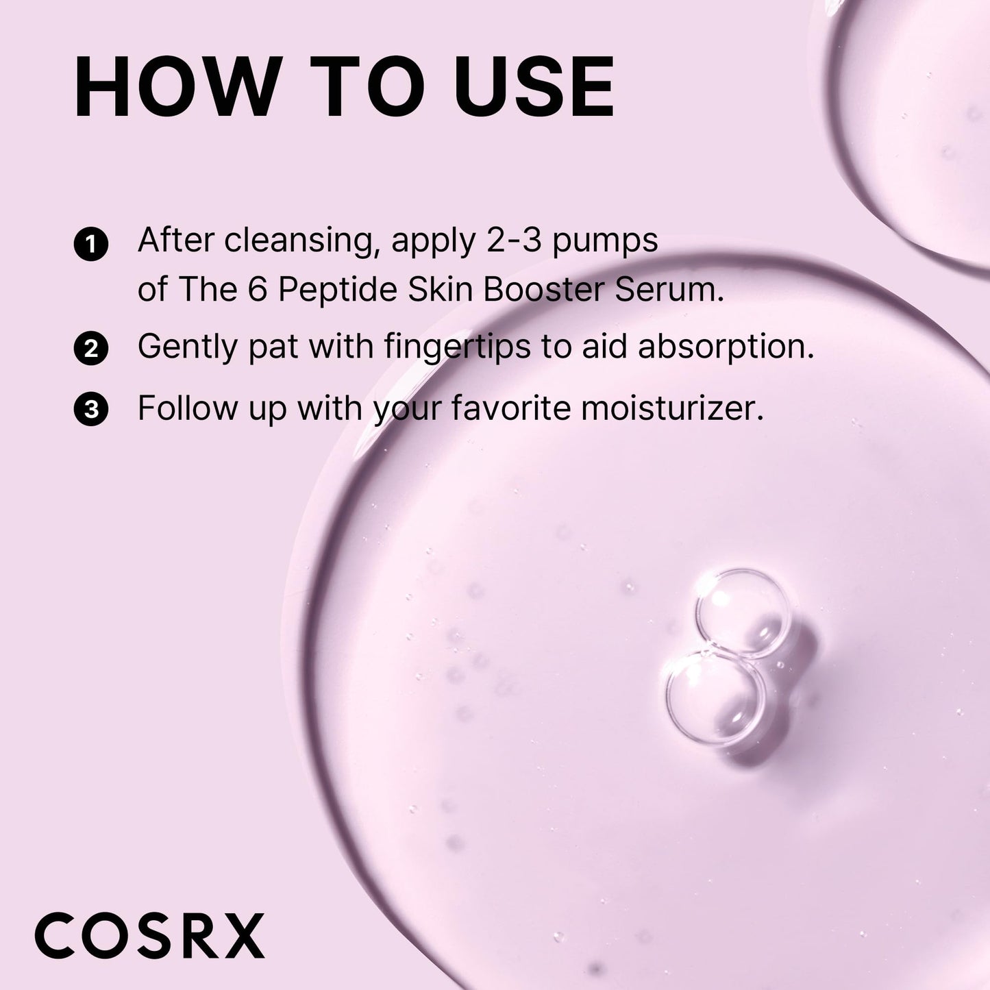COSRX Mini-Sized 6X Peptide Collagen Skin Booster Toner Serum 1.01 Fl Oz
