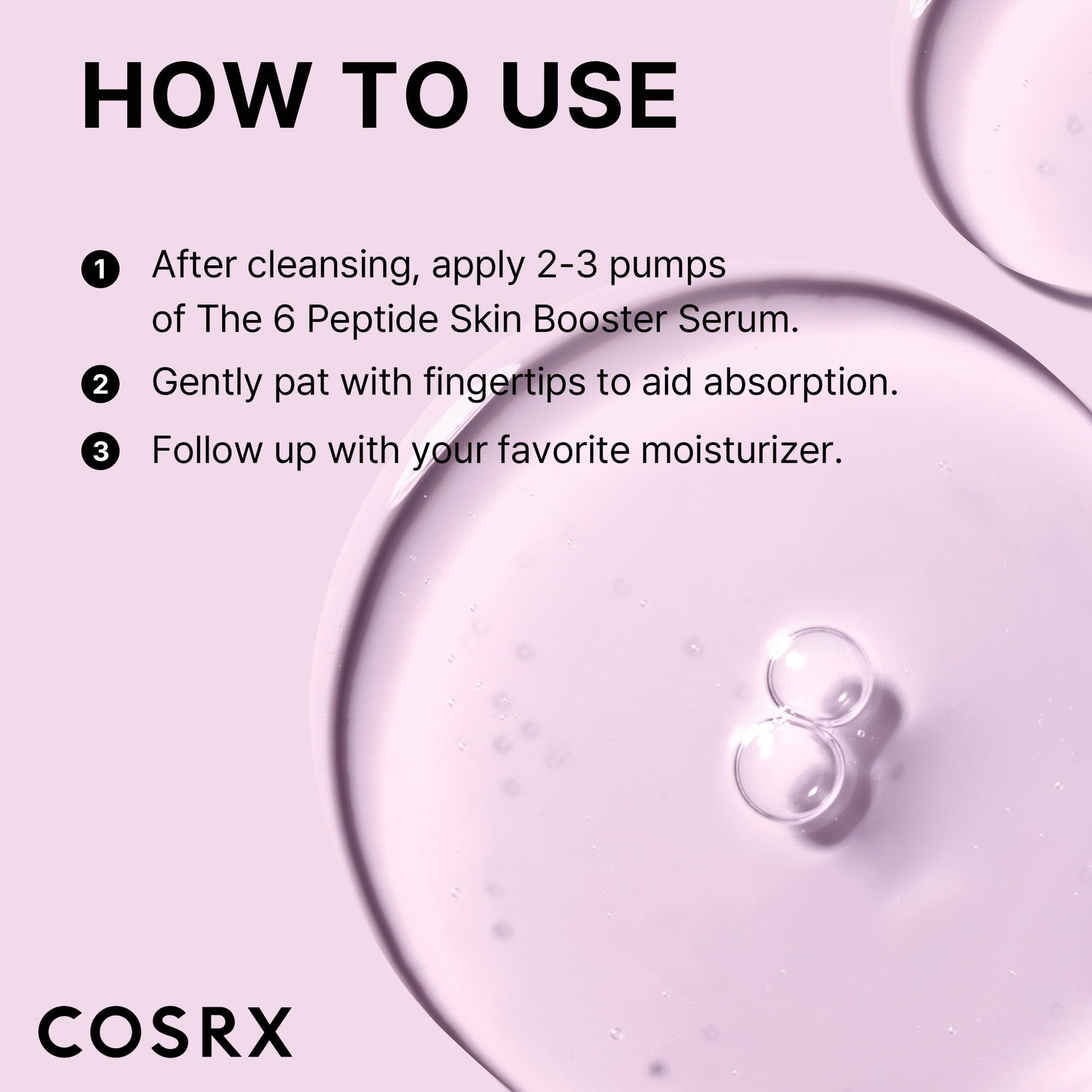 COSRX Mini-Sized 6X Peptide Collagen Skin Booster Toner Serum 1.01 Fl Oz