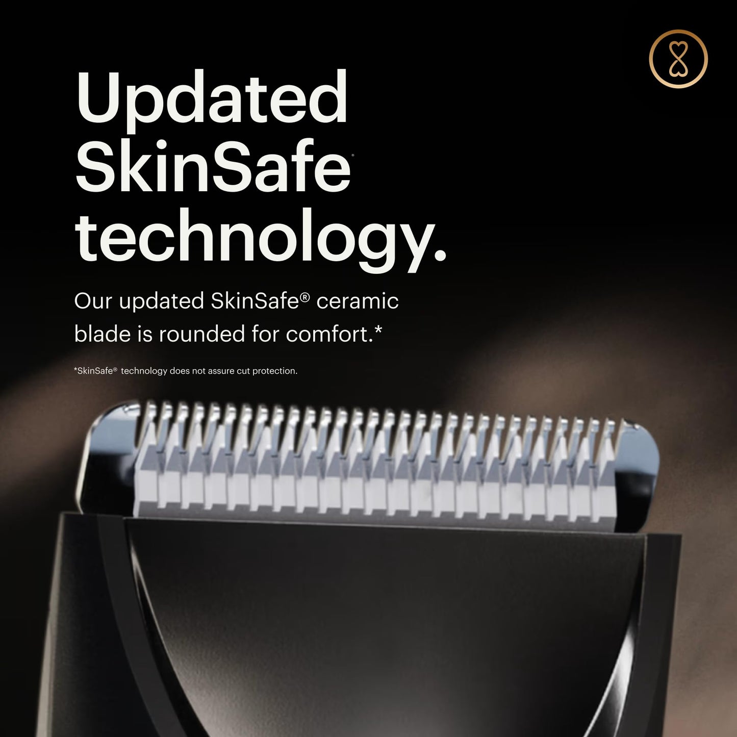 MANSCAPED® The Lawn Mower® 3.0 Plus Groin & Body Hair Trimmer – Updated SkinSafe® Trimmer Blade