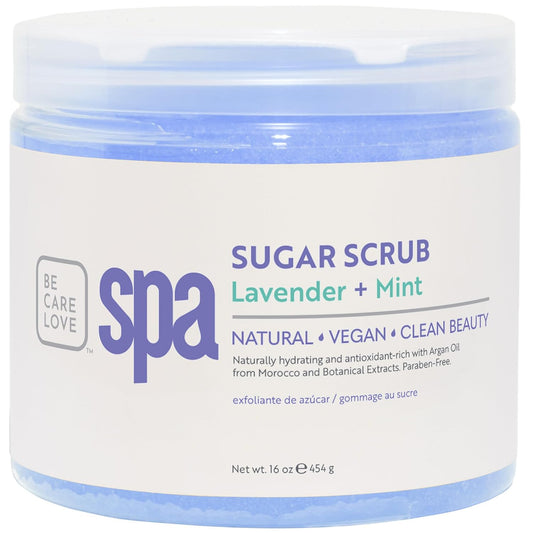 BCL SPA Sugar Scrub Lavender + Mint, 16 oz