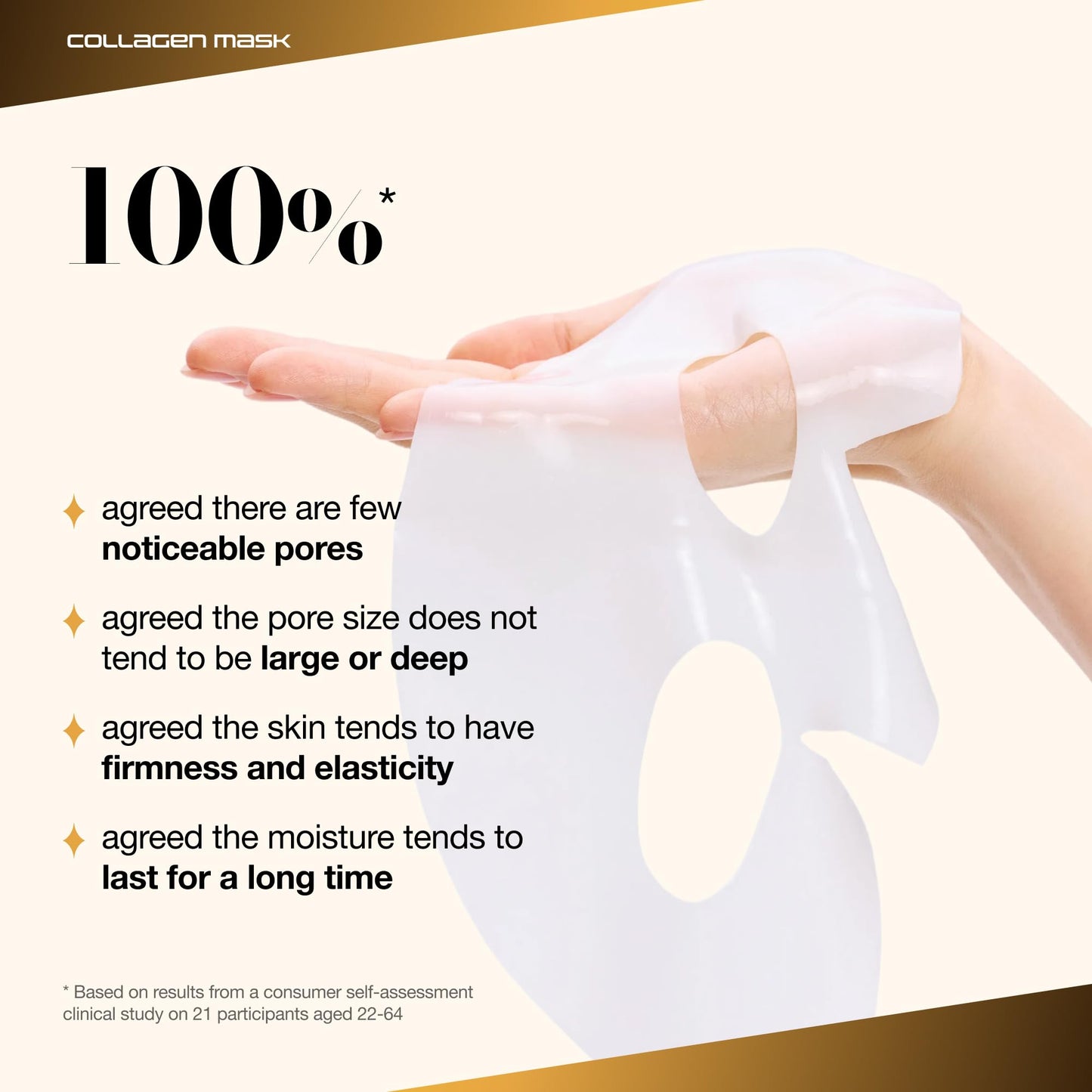 ANUA Ceramide Barrier Collagen Mask, Glow Up, Elasticity Hydrogel Face mask, Moisture Barrier