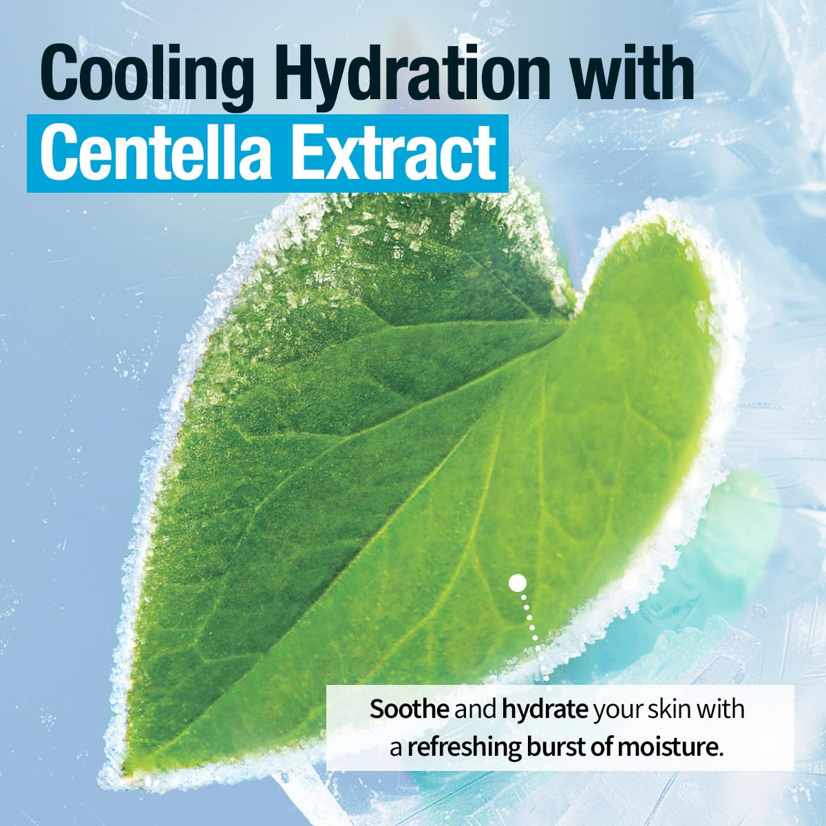 GOODAL Heartleaf Hyaluron Soothing Cream for All Skin Type, Deep Hydration, Long Lasting Moisture