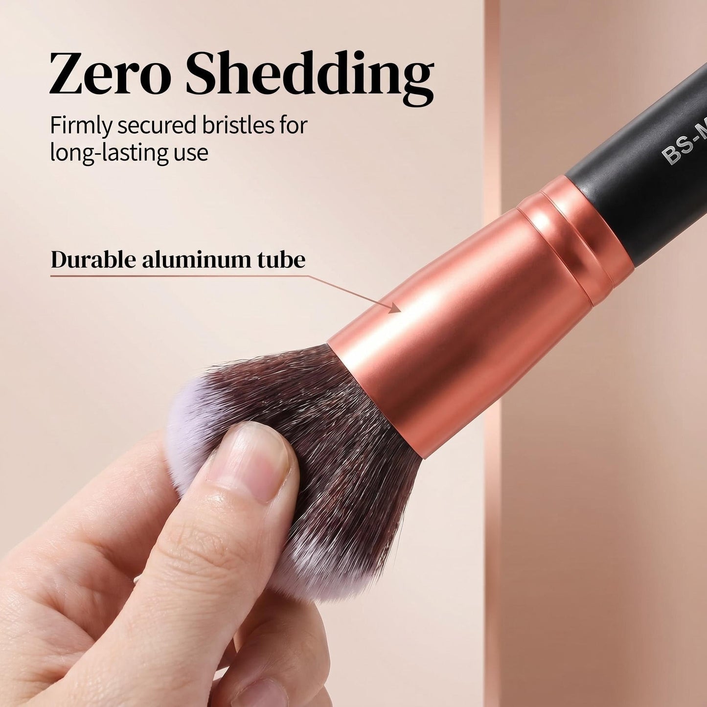Makeup Brushes BS-MALL Premium Synthetic Foundation Powder Concealers Eye Shadows Makeup 14 Pcs