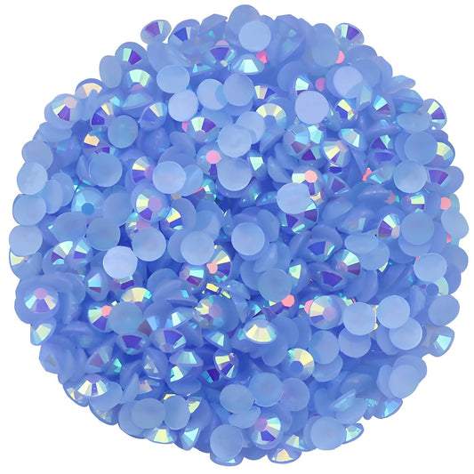 4500 Pcs SS6 2mm AB Flatback Rhinestones for Nails Art Crafts Glitter Round Shine Gems Crystals DIY