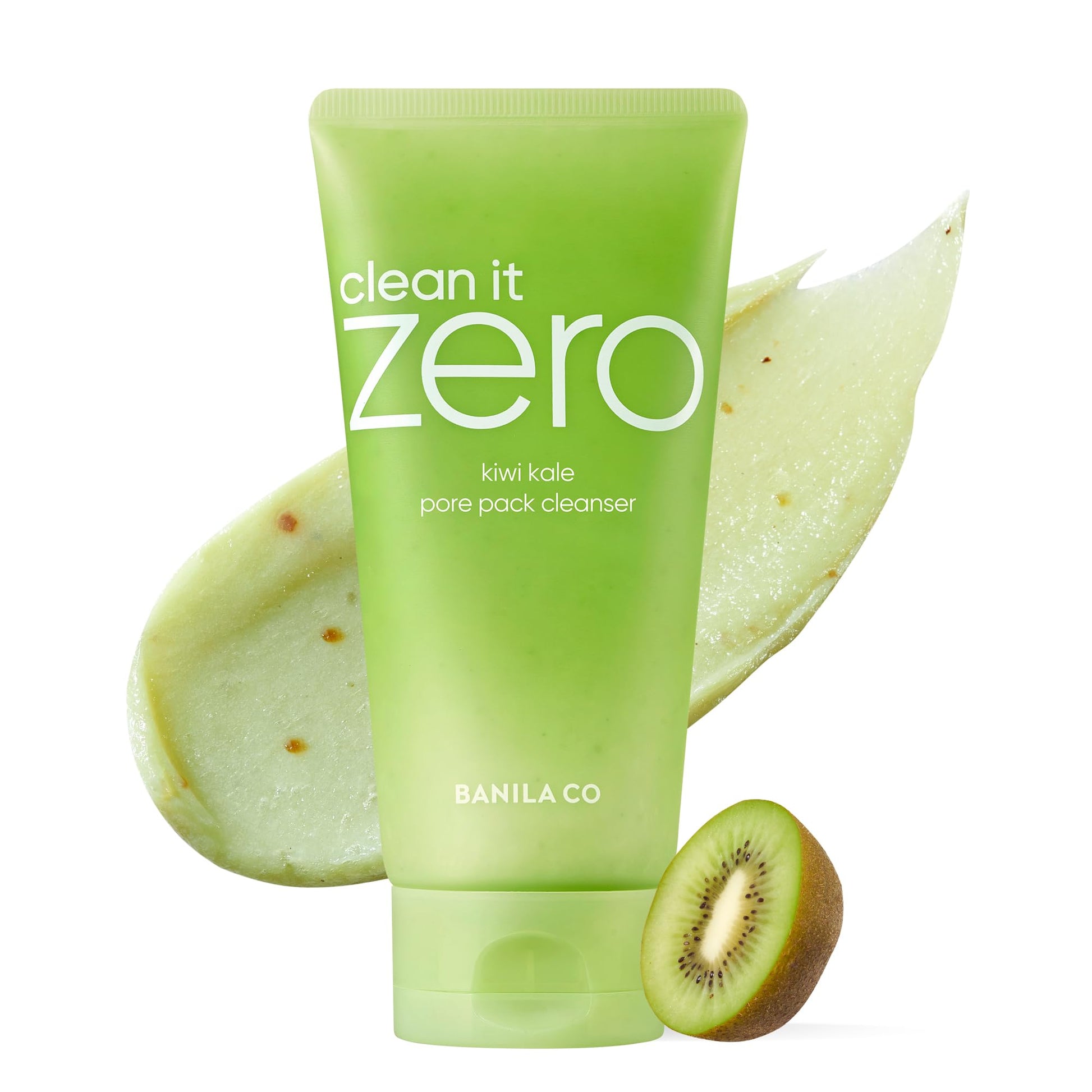 BANILA CO Clean It Zero Kiwi Kale Pore Clarifying Facial Wash (6.35 oz)