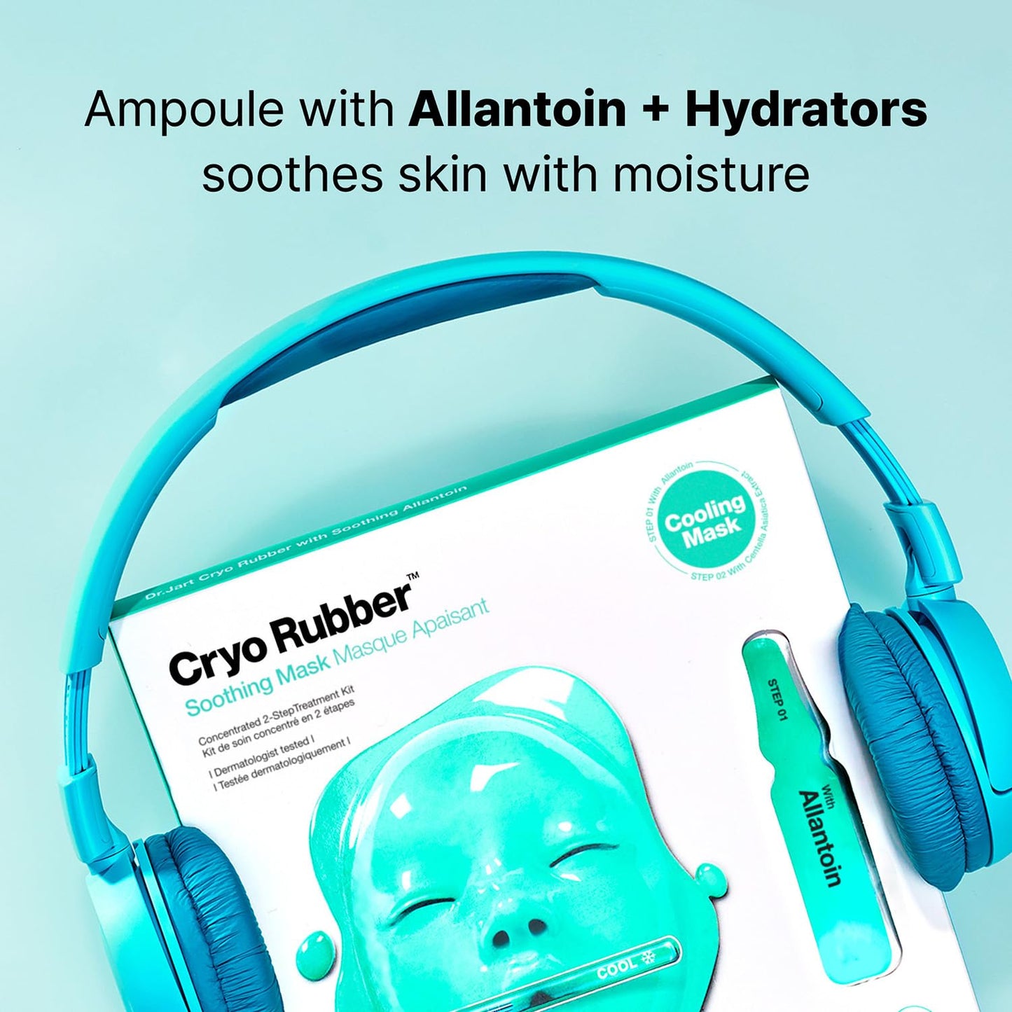 Dr.Jart+ Cryo Rubber Soothing Korean Face Mask | Hydrates and Reduces Redness | Korean Skin Care |