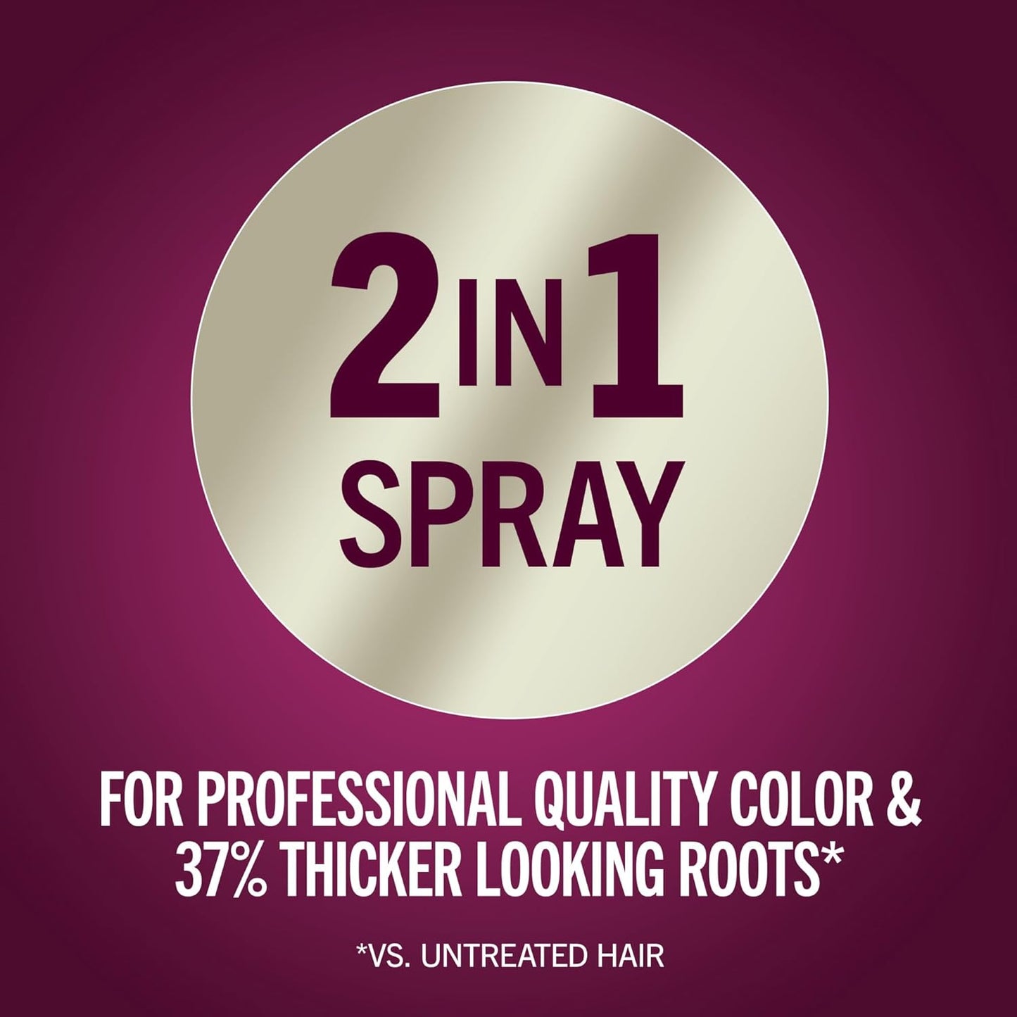 Schwarzkopf Keratin Color Root Temporary Hair Color Spray, Black - Salon Inspired Temporary Hair Dye, for up 100% Gray Coverage and Thicker looking roots, Ammonia free