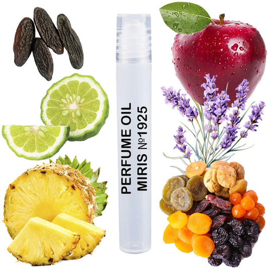 MIRIS Perfume Oil No. 1925, Inspired by Legend, Long-Lasting Men Roll-On, Rollerball 0.34 Fl Oz / 10 ml