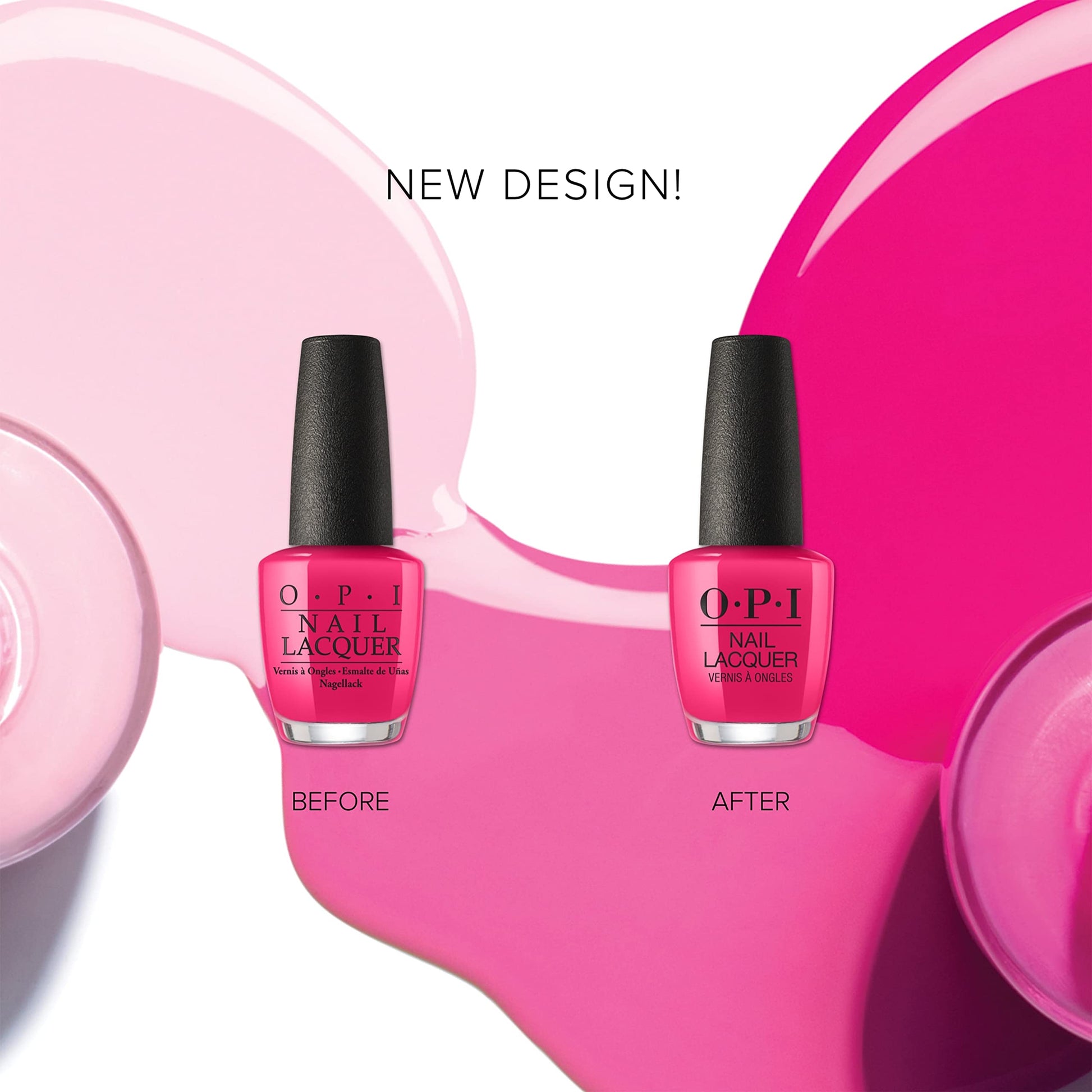 OPI Nail Lacquer ElePhantastic Pink | Opaque Bright Pink Nail Polish