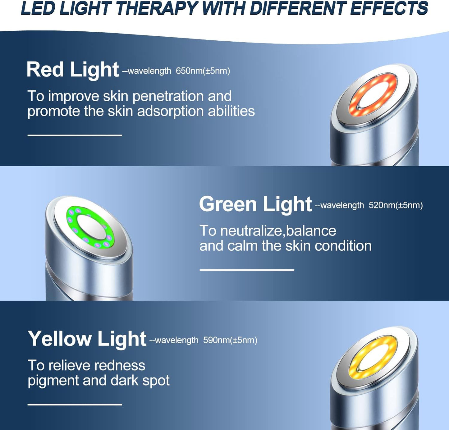 MiSMON High Frequency Facial Machines, 4 in 1 Facial Massager Micro-Current Light Therapy Device for Face