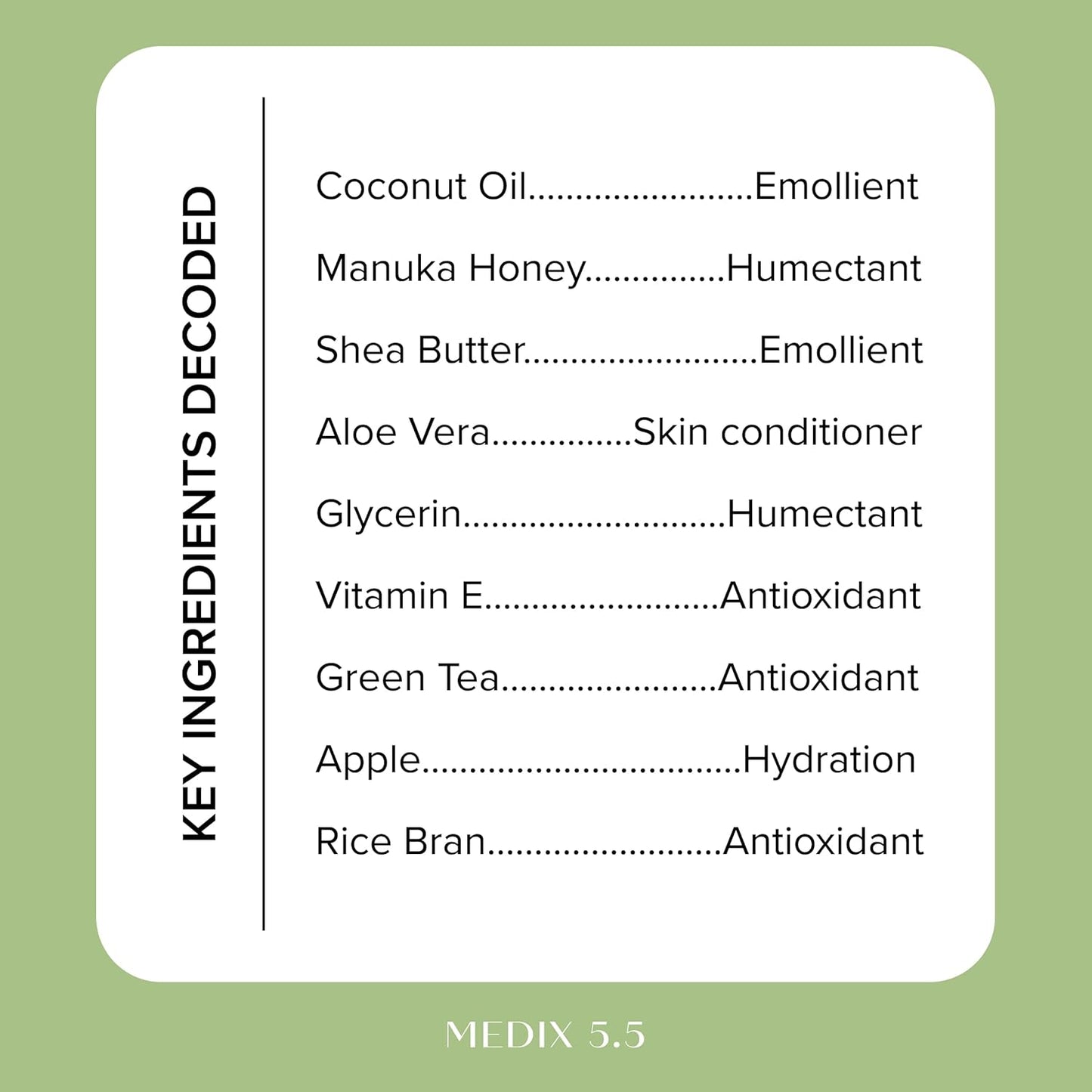 MEDIX 5.5 Coconut Oil Lotion W/ Manuka Honey Cream Skin Care Face Moisturizer & Body Cream | Firming Coconut Oil For Skin Minimizes Look Of Dry Skin, Cellulite, Stretch Marks, & Wrinkles, 2-Pack