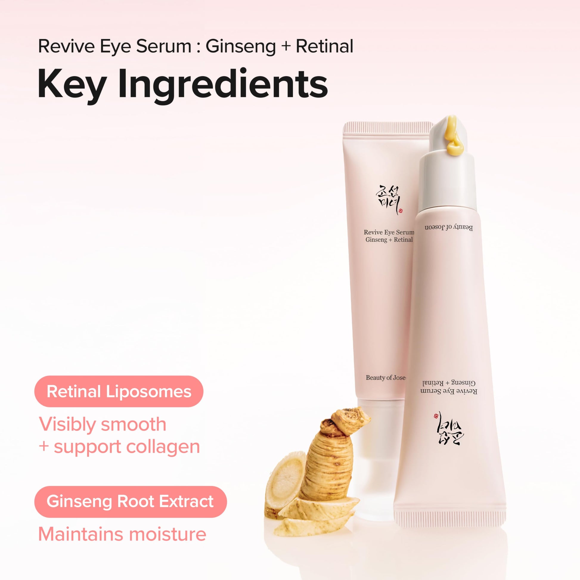 Beauty of Joseon Revive Ritual Eye Duo With Retinol Moisturizer Gift | Daily Korean Skincare for