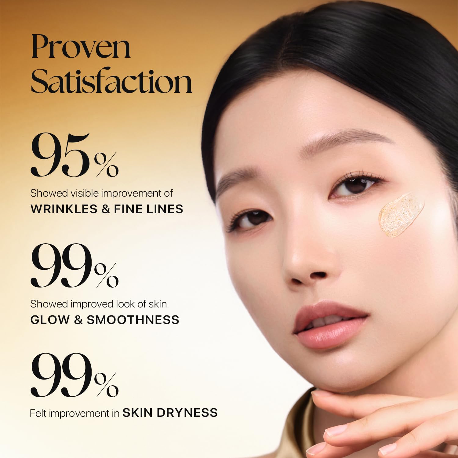 Nature Republic Ginseng Gold Silk Watery Cream 2.11 Oz(60g) | 6 Years Korean Ginseng, 99.9% Pure
