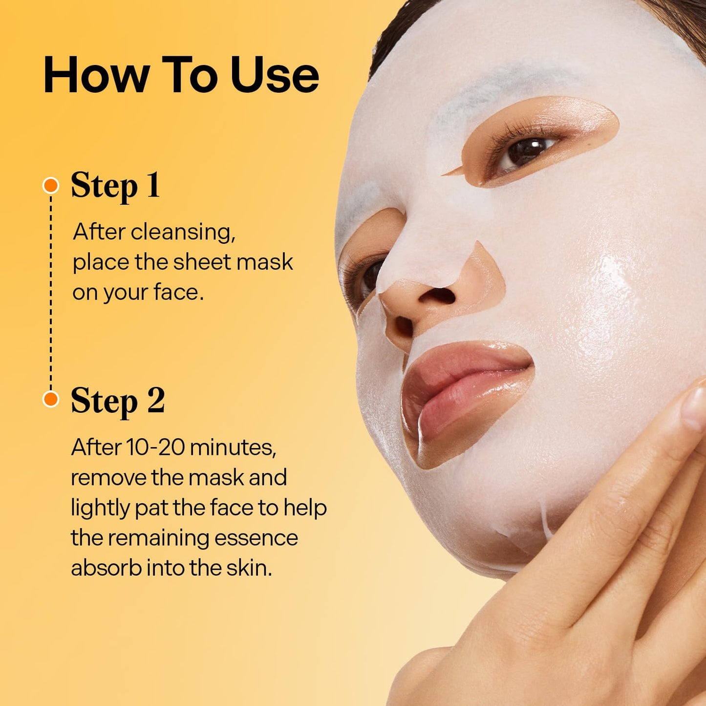 Torriden CELLMAZING Vita C Facial Mask (10 Sheets) | Radiance & Glow Boosting Korean Sheet Mask |