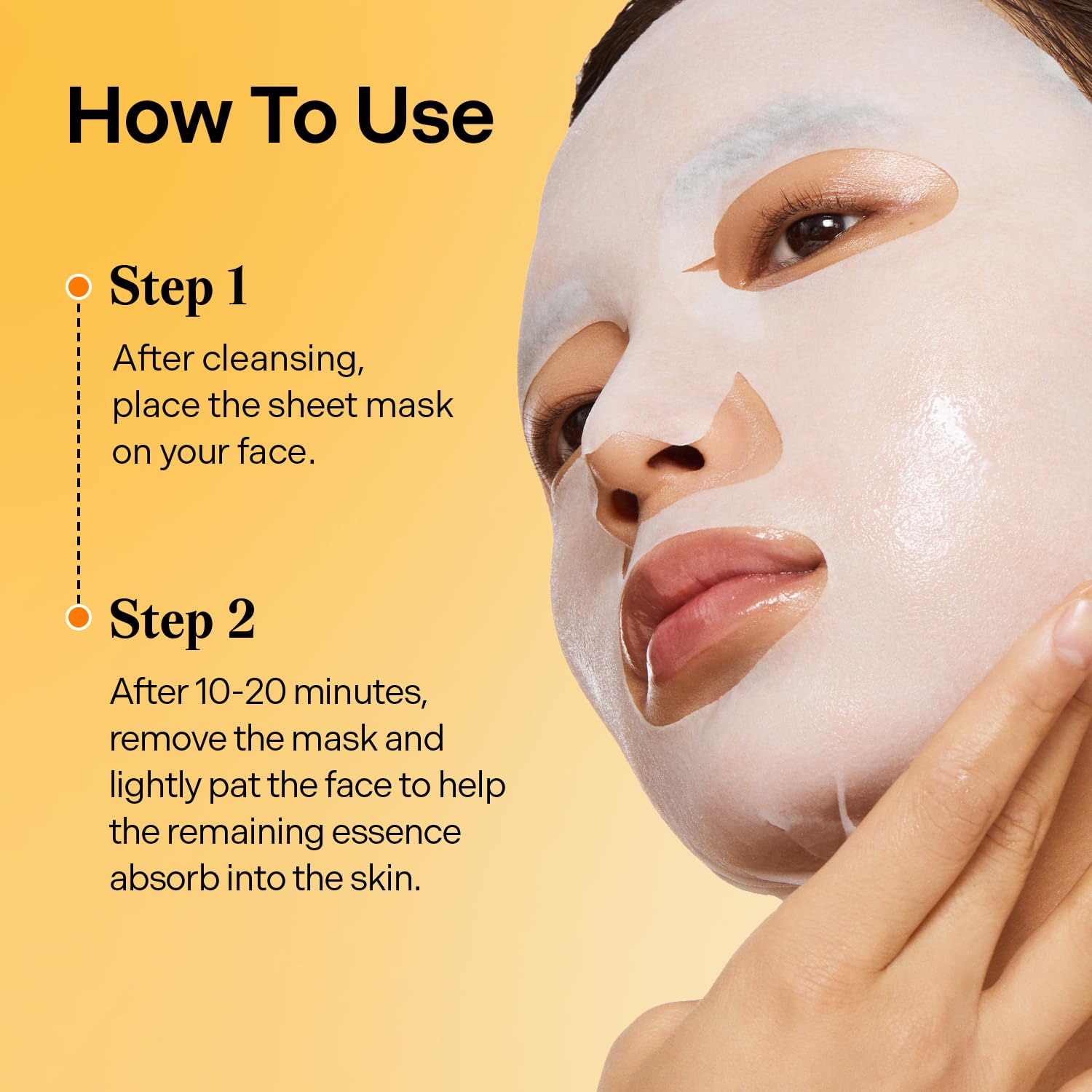 Torriden CELLMAZING Vita C Facial Mask (10 Sheets) | Radiance & Glow Boosting Korean Sheet Mask |
