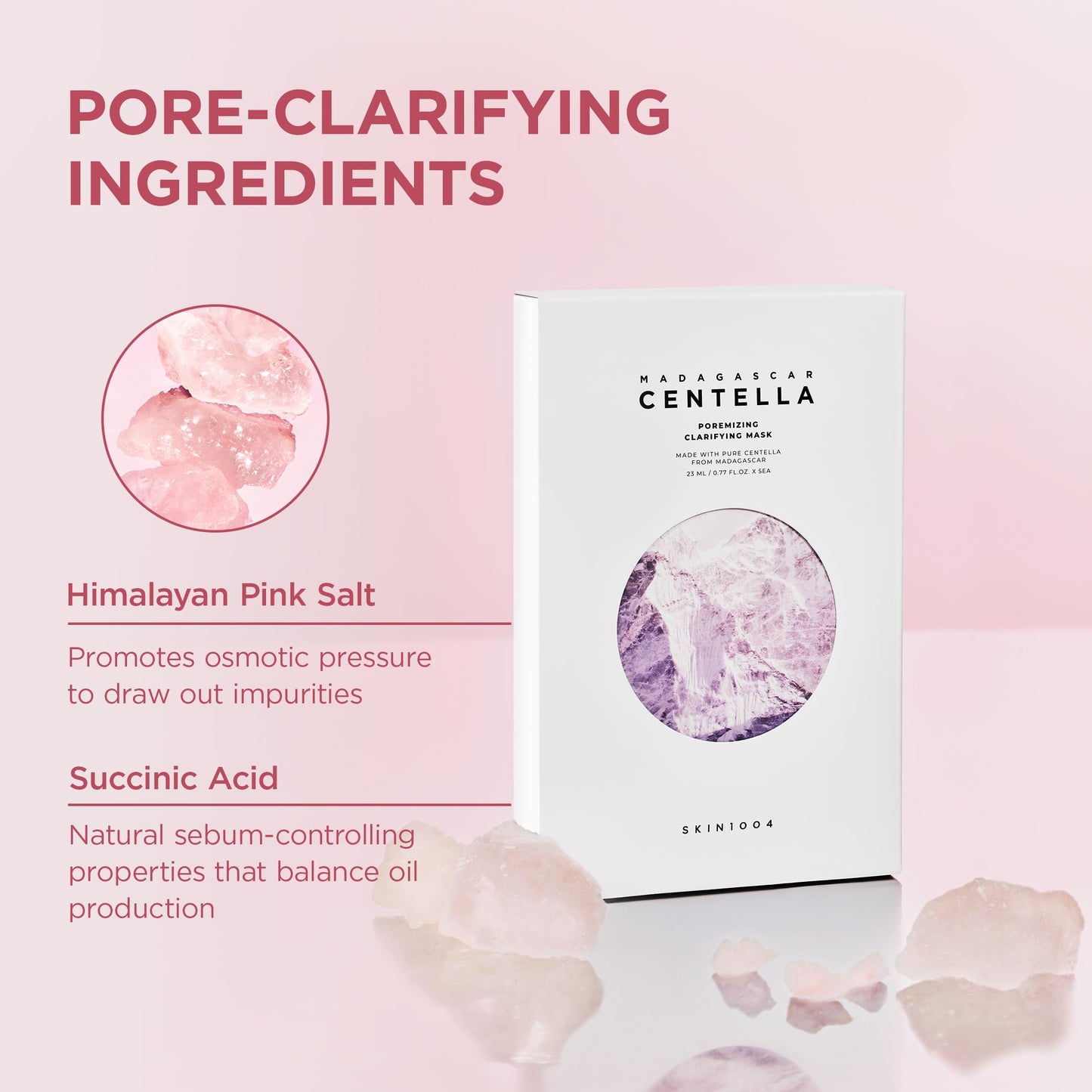 SKIN1004 Poremizing Clarifying Mask, Face Mask Skincare for Pore Elasticity, Pore Minimizer for