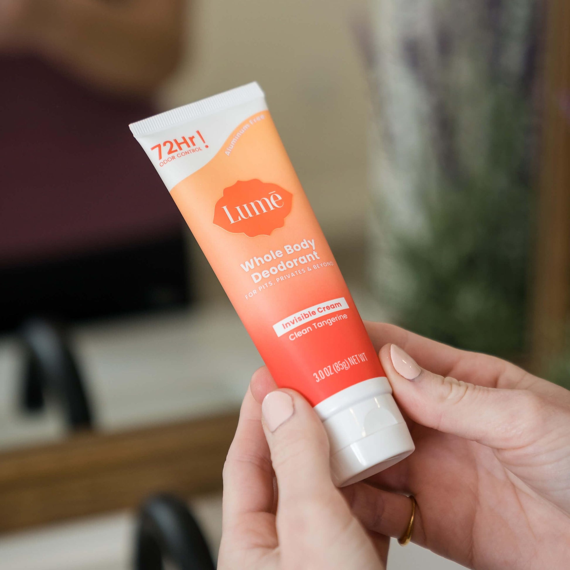 Lume Whole Body Deodorant - Cream Tube - 3 oz (Clean Tangerine)