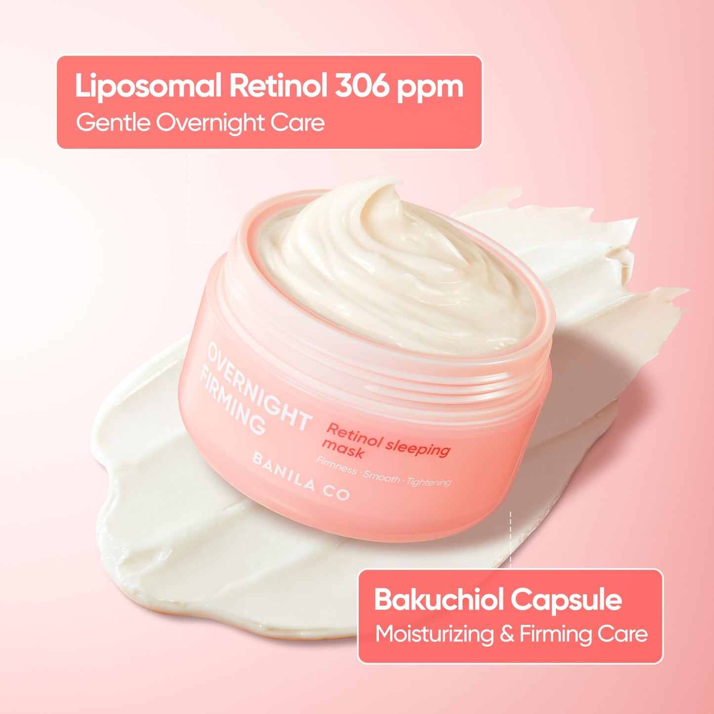BANILA CO Overnight Firming Retinol Sleeping Mask - Retinol (3.38 fl oz)