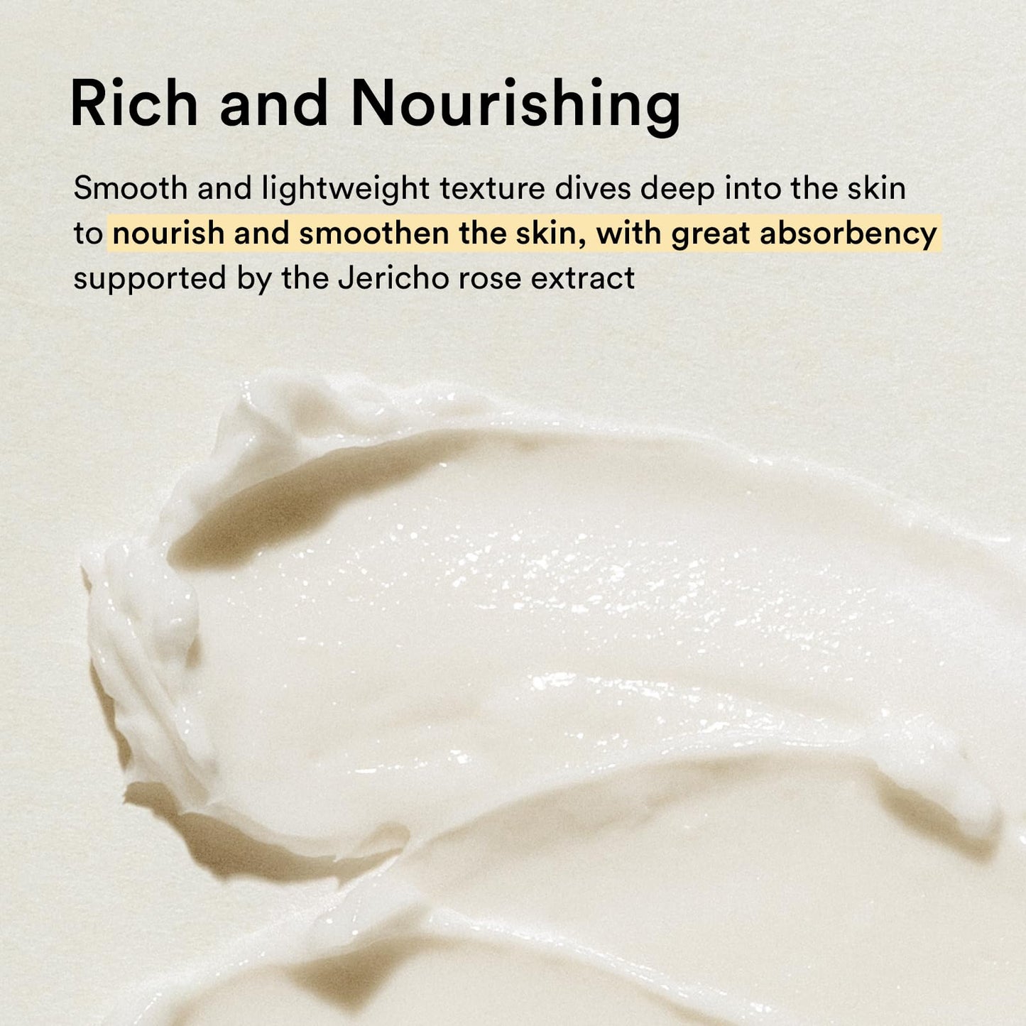 Abib Jericho Rose Cream 2.53 fl oz, Moisturizer for Dry and Aging Skin, Korean Skincare