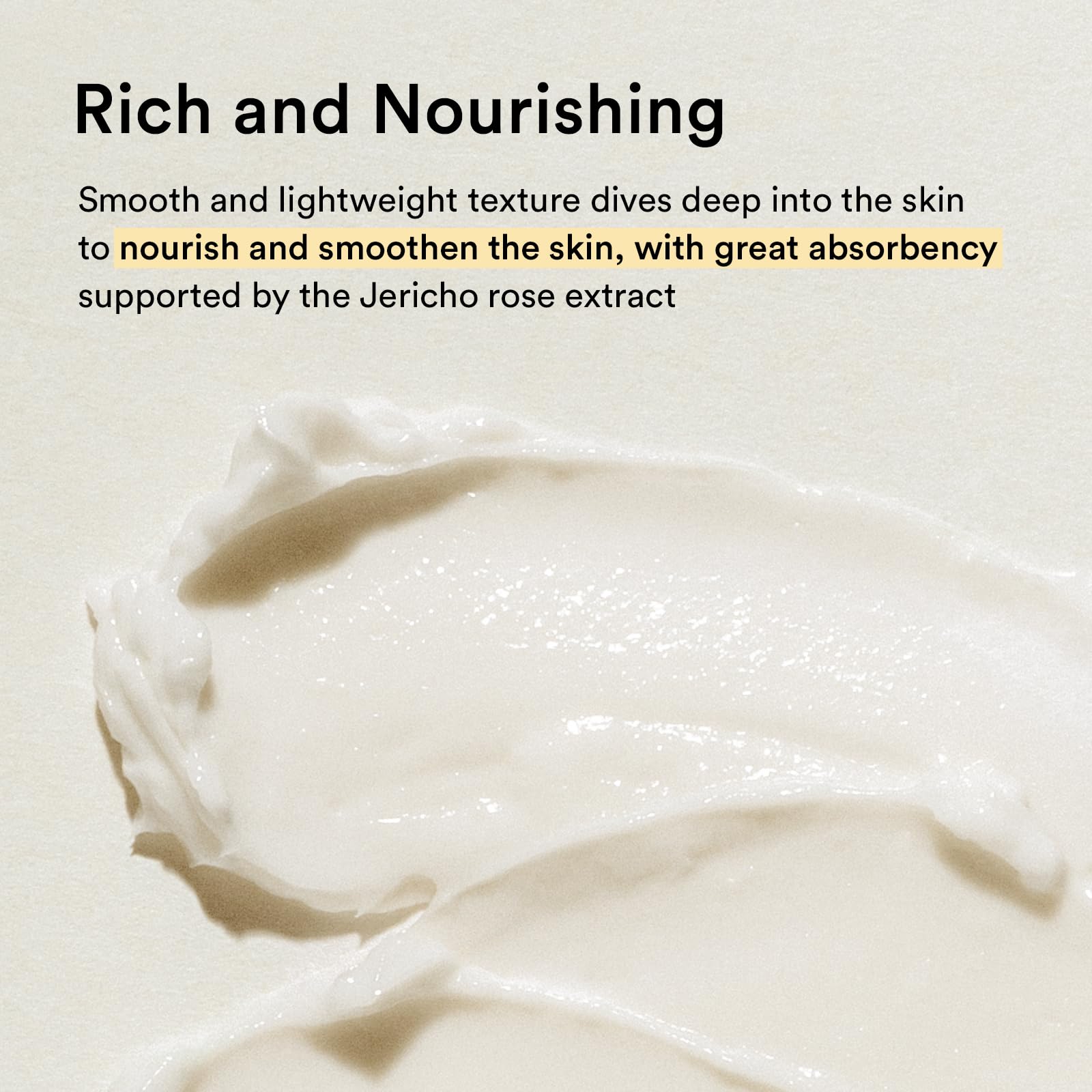 Abib Jericho Rose Cream 2.53 fl oz, Moisturizer for Dry and Aging Skin, Korean Skincare