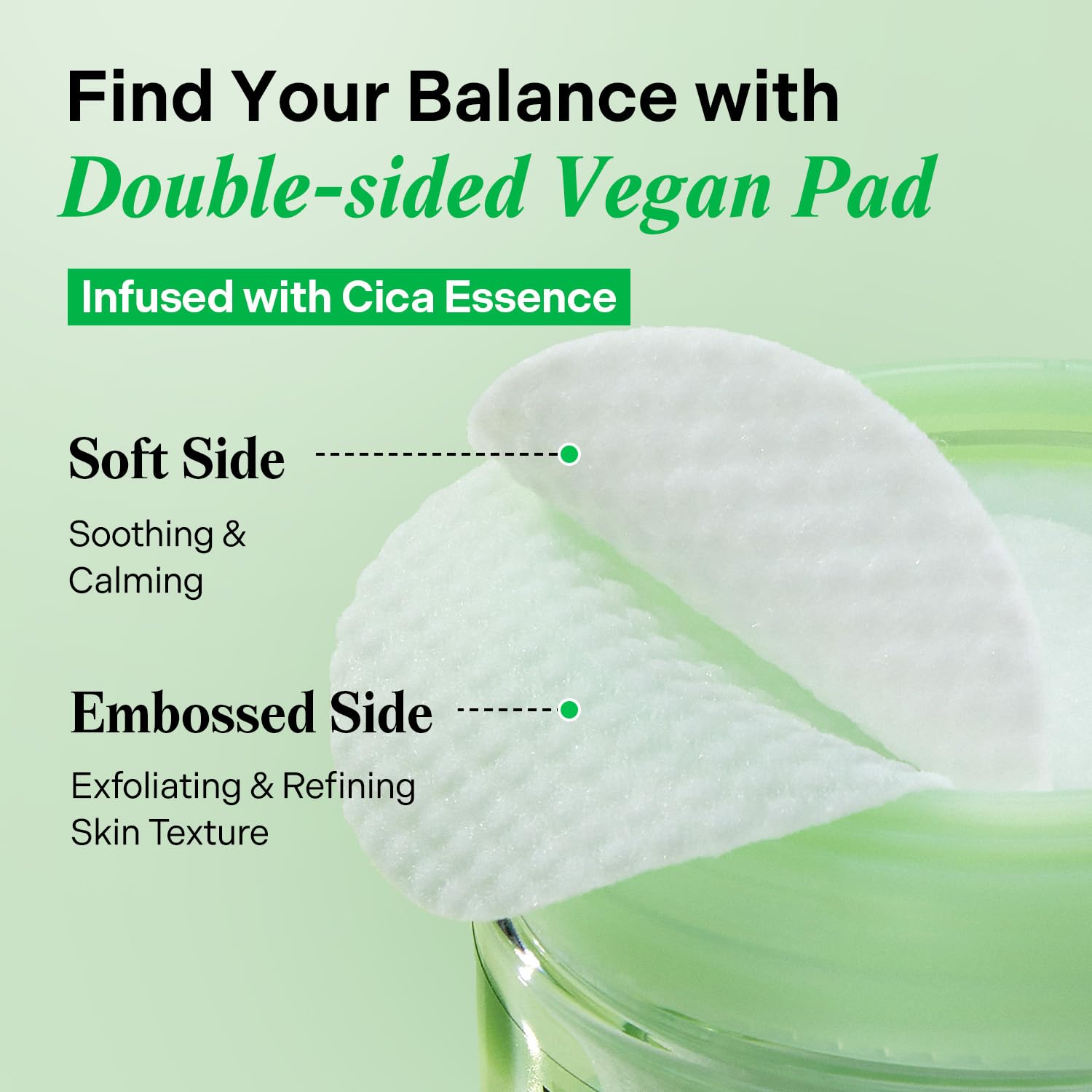 Torriden BALANCEFUL Toner Pad (60 pads) | Daily Exfoliating Pads with PHA & LHA for Oily, Combo