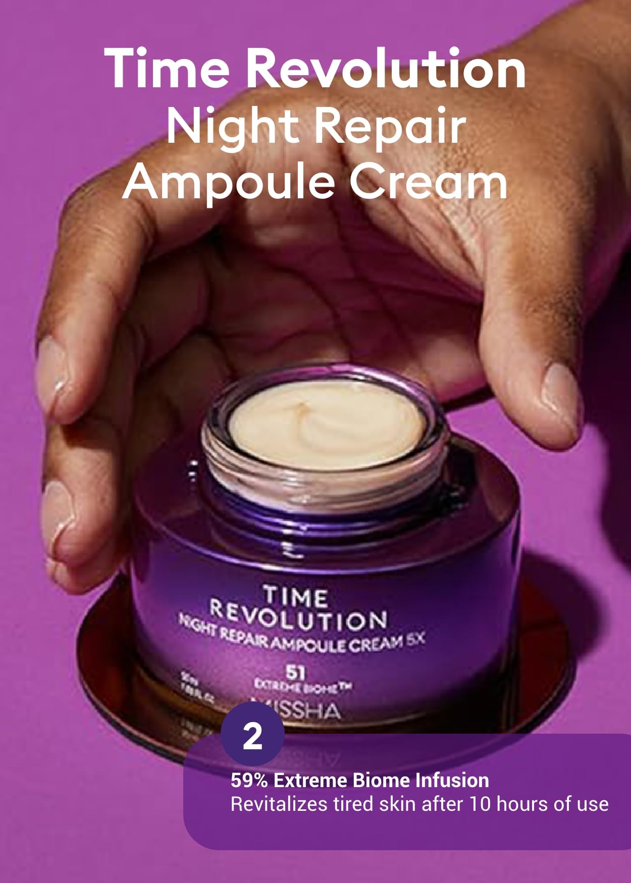 MISSHA Time Revolution Night Repair 5X Gift Set, Ampoule Cream Essence