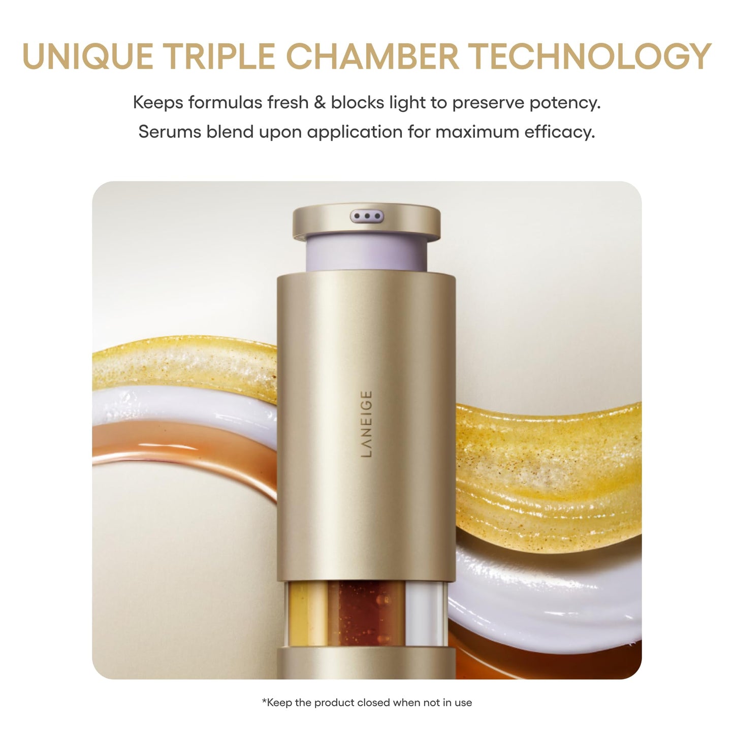 LANEIGE Perfect Renew 3X Signature Serum: Retinol, Ceramide & Collagen Peptides for Wrinkle Care