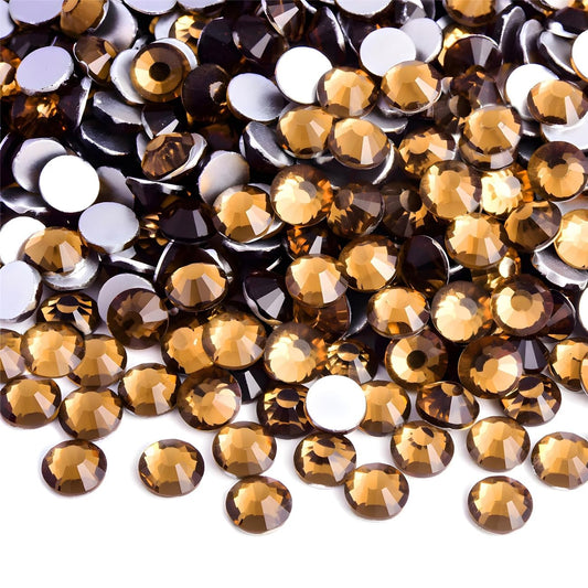Flatback Rhinestones Round Gems for Nails Art and Crafts 4000Pcs SS12 3mm Glitter Crystals Stone