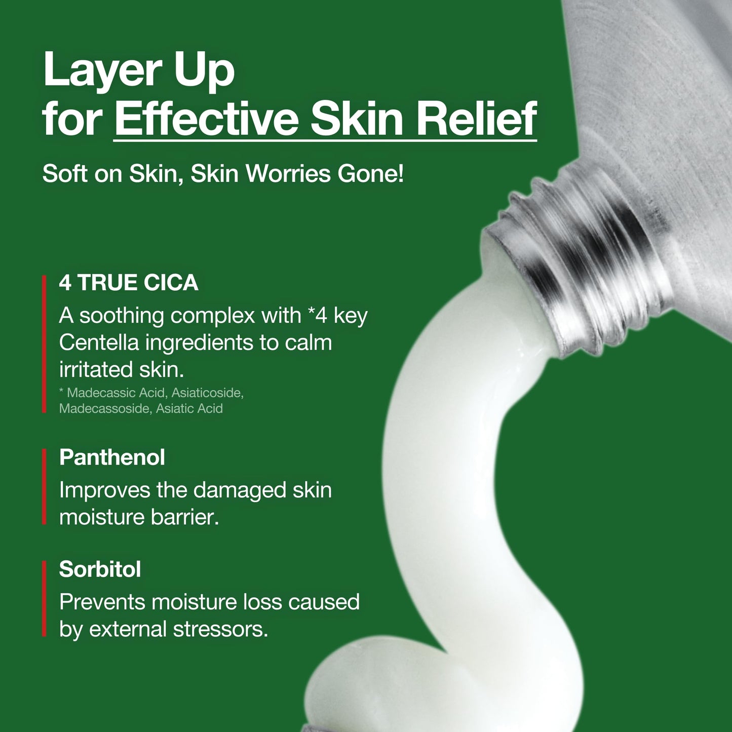 Anua Heartleaf Centella Red Spot Cream, Face Moisturizer for Skin Relief, Niacinamide, Panthenol