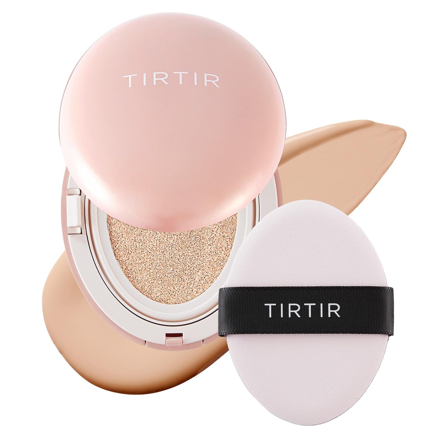 TIRTIR Mask Fit All Cover Pink Cushion Foundation | High coverage, Velvety Matte Finish