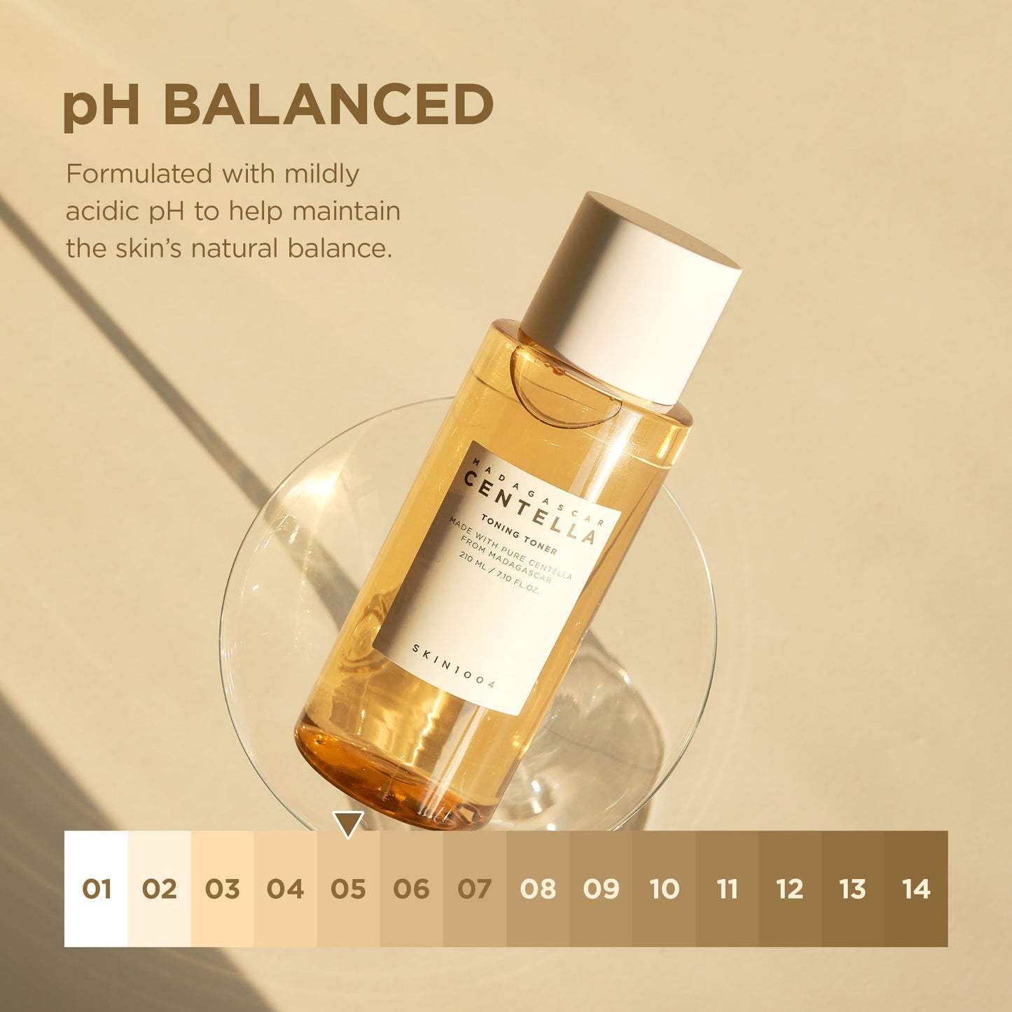 SKIN1004 Centella Toning Toner 7.10 fl.oz, 210ml, Korean Face Toner with Madagascar Centella