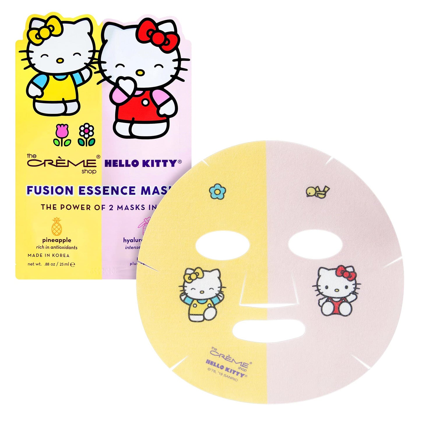 The Crème Shop x Hello Kitty Fusion Essence Mask (Pack of 3)
