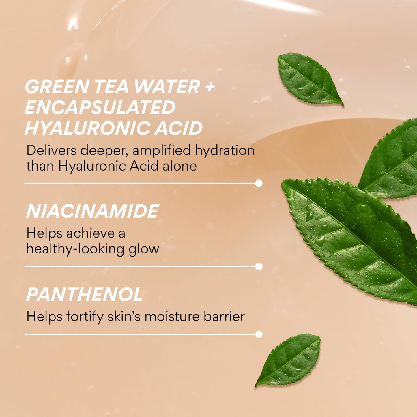 innisfree Green Tea Seed Hydrating Serum with Hyaluronic Acid & Niacinamide | Korean Face Serum for