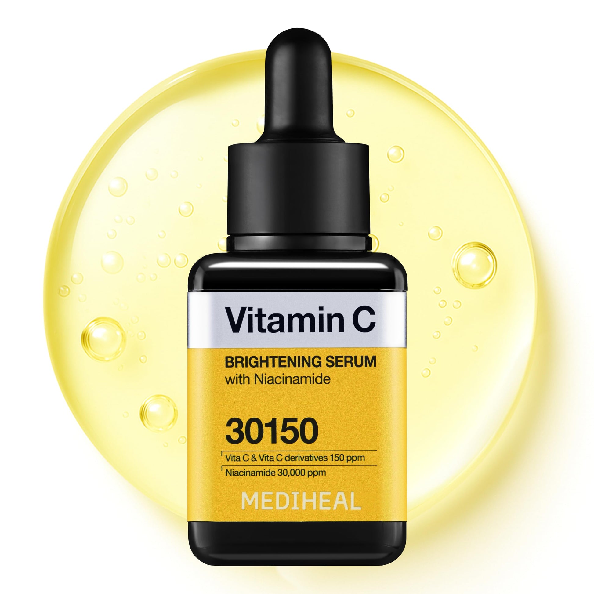 MEDIHEAL Vitamin C Brightening Serum for Radiant Skin (1.35 fl oz)
