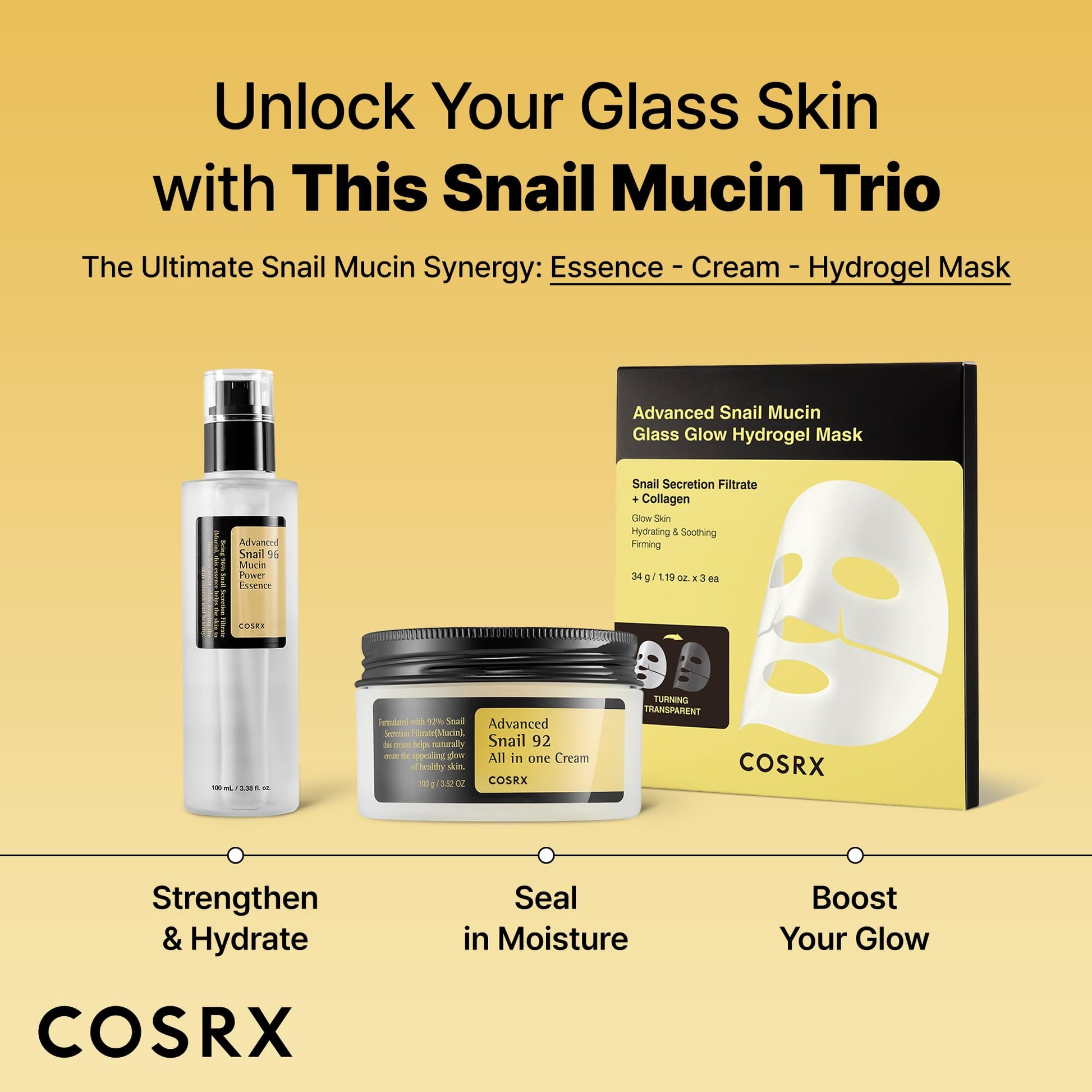 COSRX Mini Snail Mucin 96% Repairing Serum 1.01 fl.oz