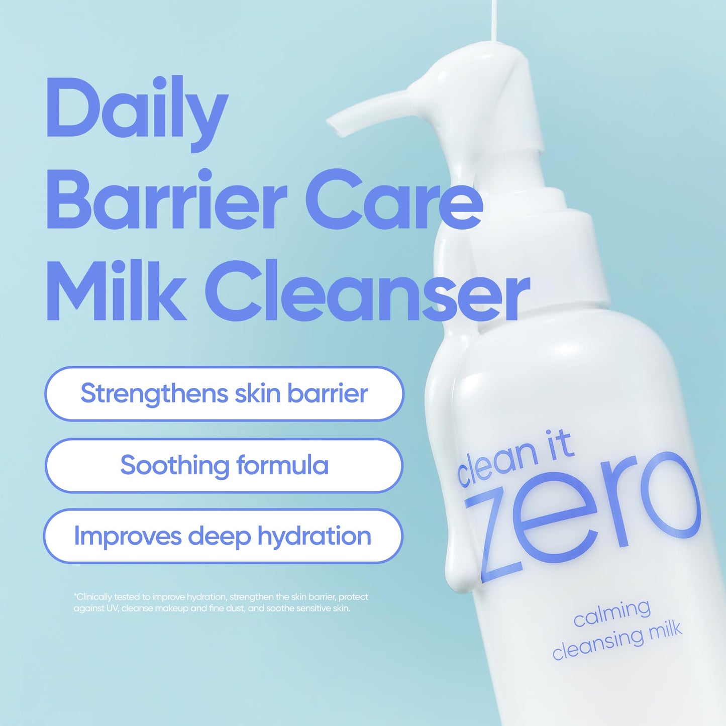 BANILA CO Clean It Zero Calming Cleansing Milk - Barrier-Care (6.76 fl oz)