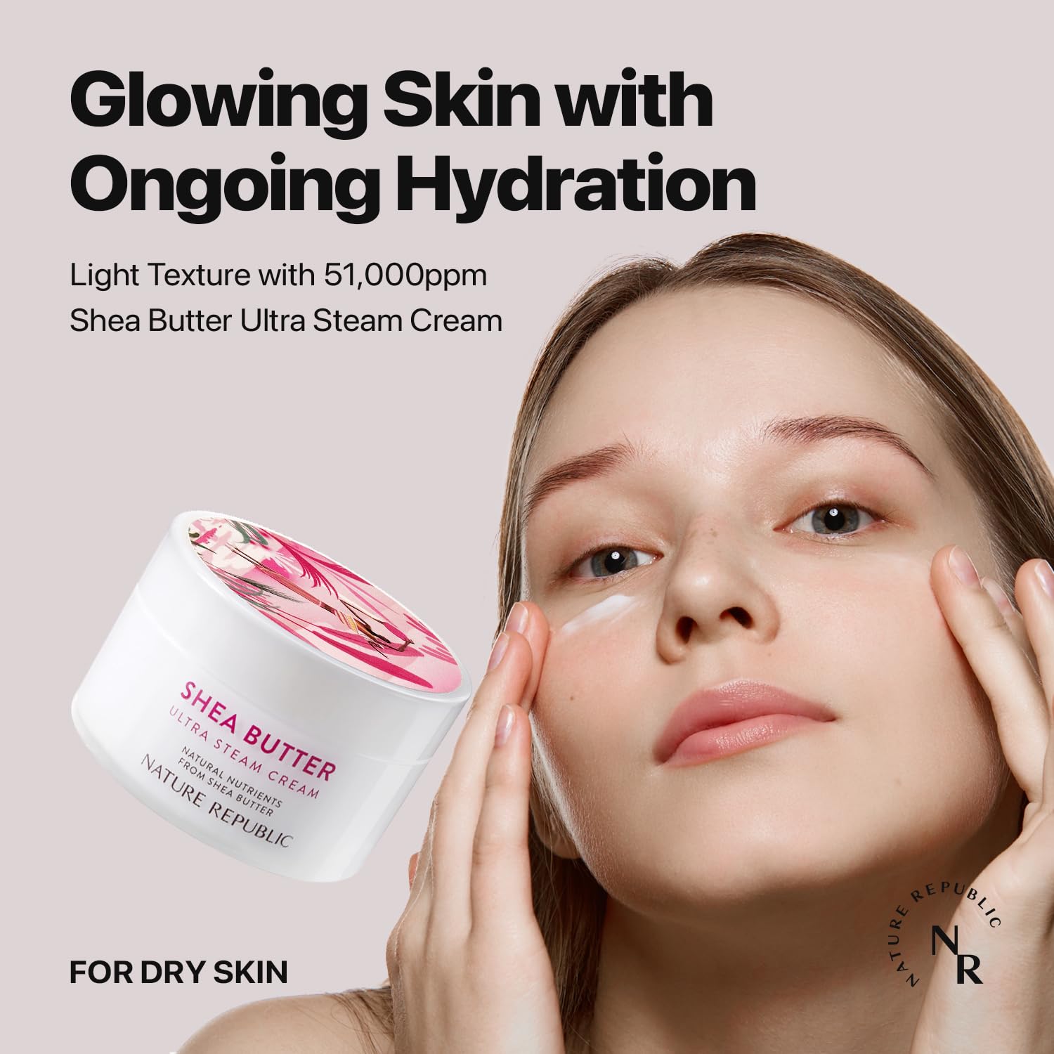 Nature Republic Shea Butter Steam Cream (Ultra) | Daily Face Moisturizer, Rich & Intensive