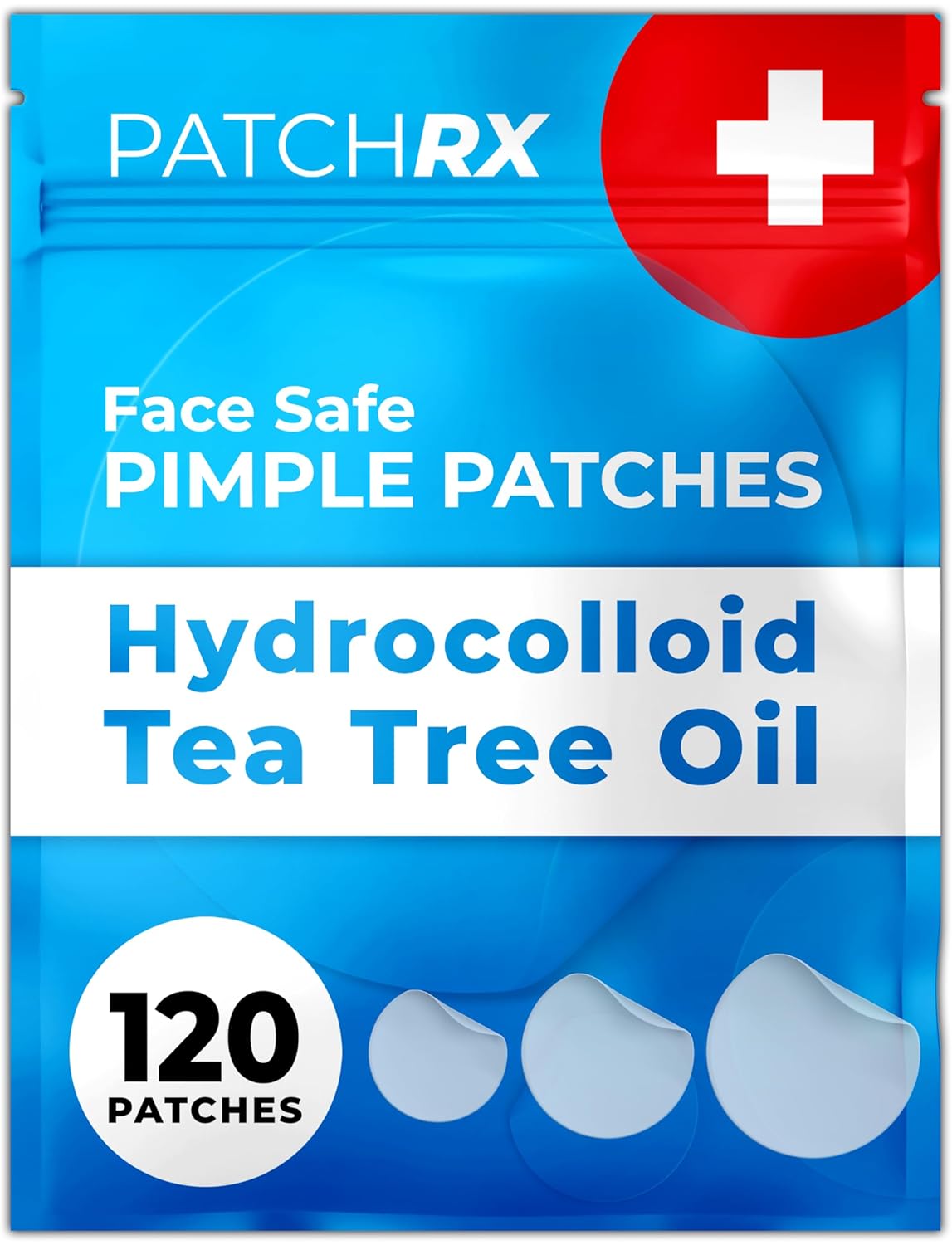 Pimple Patches for Face (120 Patches), Hydrocolloid Acne Patches with Tea Tree Oil, Pimple Patch Pimple Stickers - Hydrocolloid Patch Acne Dots - Acne Pimple Patches For Face - Zit Patches