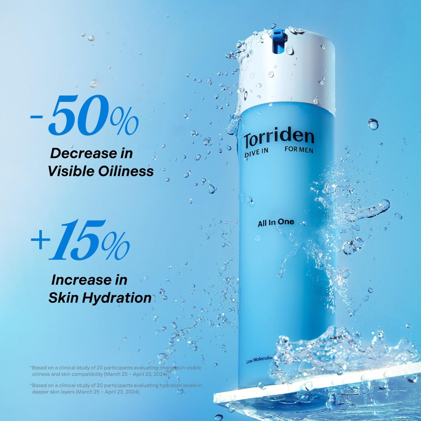 Torriden DIVE IN FOR MEN All In One 200ml (7.05 fl. oz) | All-In-One for Inner Moisturizing and