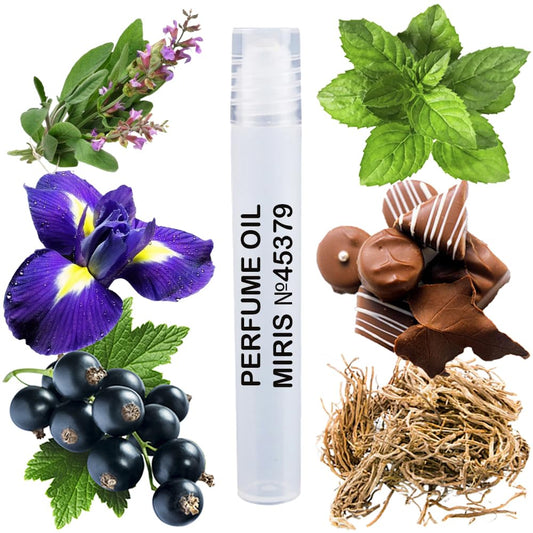 MIRIS Perfume Oil No. 45379, Inspired by Aube Rubis, Long-Lasting Unisex Roll-On For Women and Men, Rollerball 0.34 Fl Oz / 10 ml