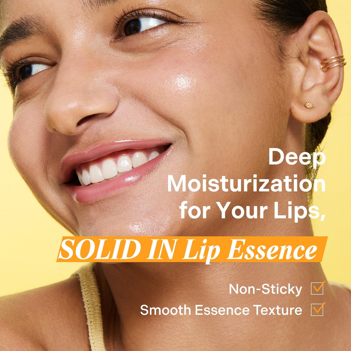 Torriden SOLID In Ceramide Lip Essence 0.37 fl.oz * 2 (Pack of 2) | Moisturizing Lip Essence for