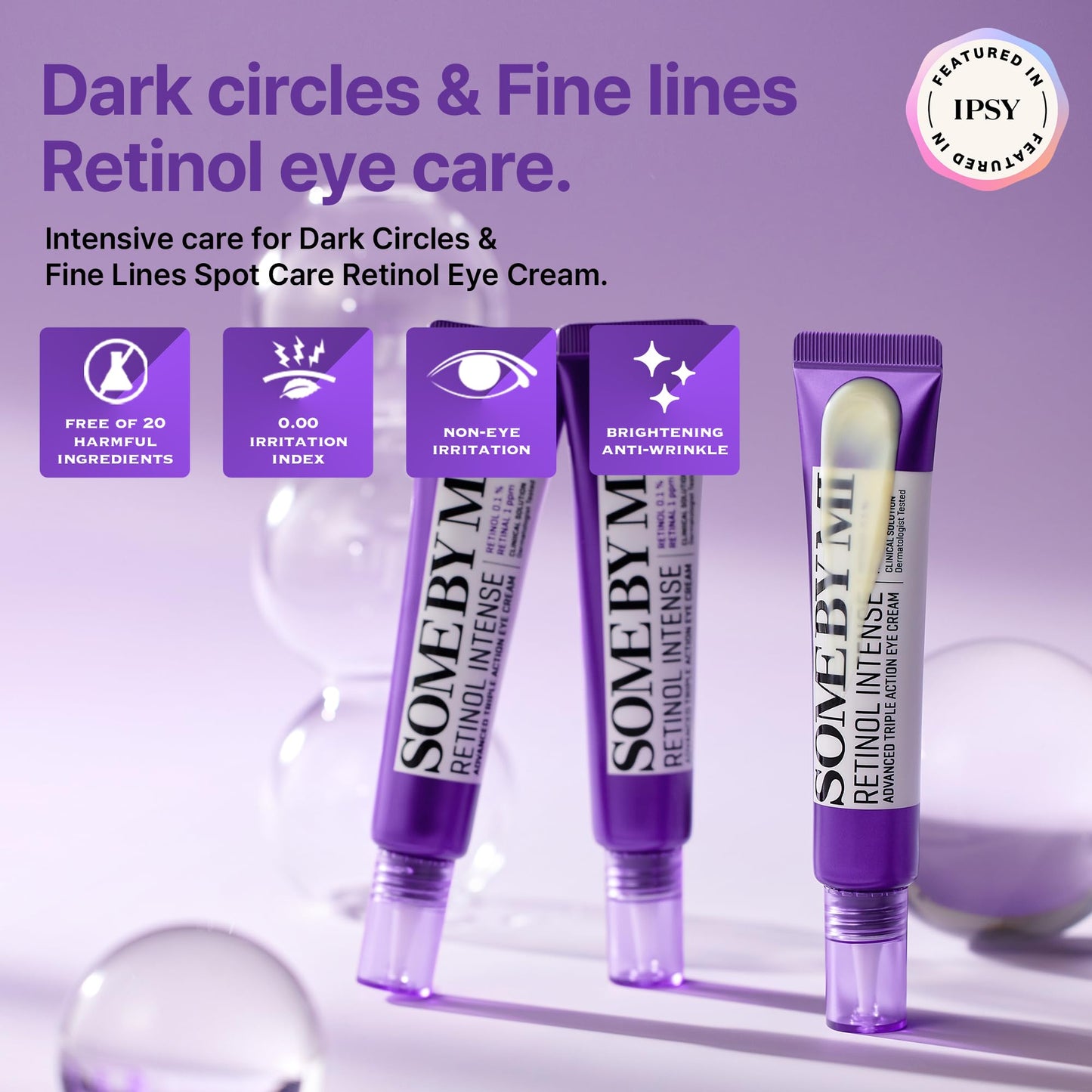 SOME BY MI Retinol Intense Advanced Triple Action Eye Cream – 1.01Oz, 30ml – Korean Retinol Under
