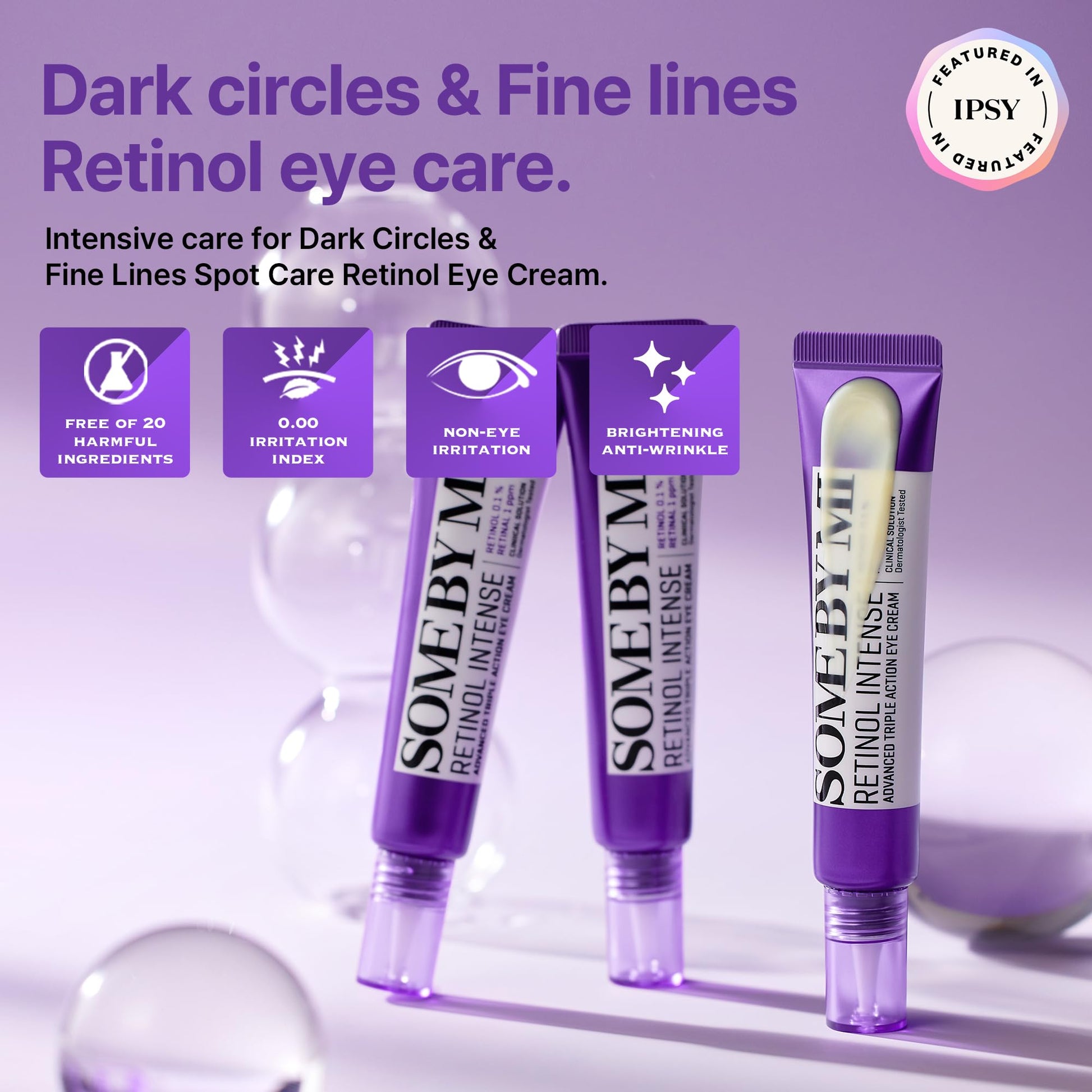 SOME BY MI Retinol Intense Advanced Triple Action Eye Cream – 1.01Oz, 30ml – Korean Retinol Under