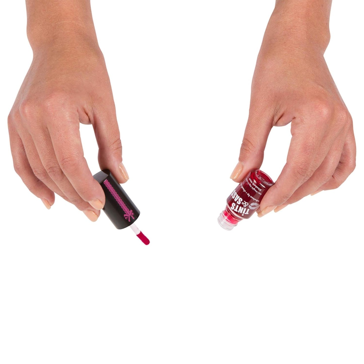 Elizabeth Mott Tints & Sass Lip and Cheek Stain – Long-Lasting Rosy Pink Tint for Lips & Cheeks, Natural Buildable Color, Smudge-Proof, Lightweight, Cruelty-Free Makeup for All Skin Tones (10g/0.35oz)