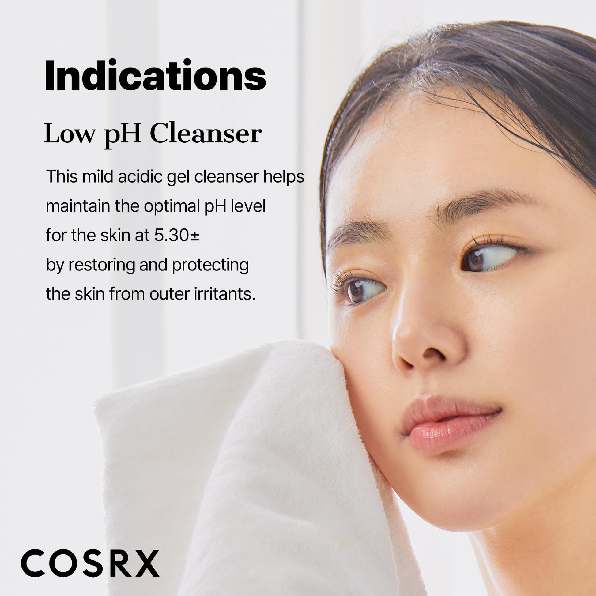COSRX Low pH Good Morning Gel Cleanser 2 Pack, BHA Face Wash, 5.07 fl oz