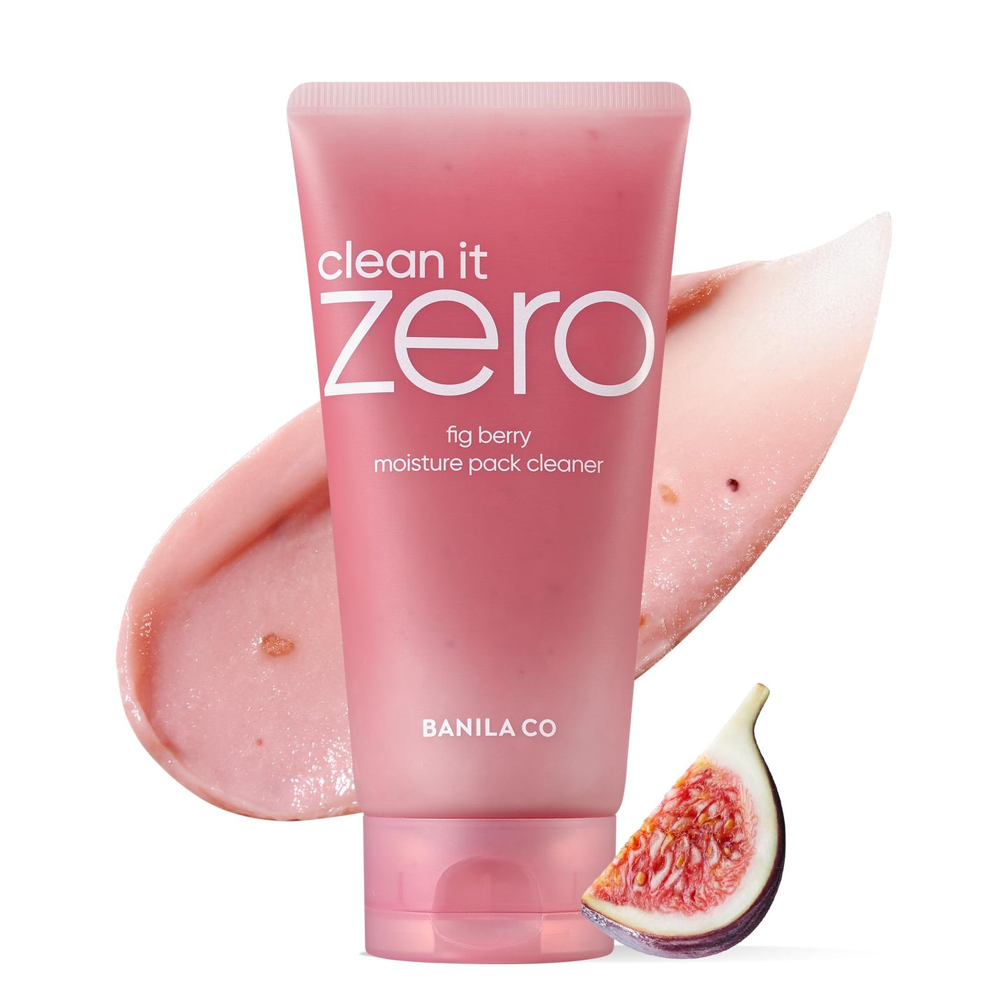 BANILA CO Clean It Zero Fig Berry Moisture Facial Wash - Vegan (6.34 oz)
