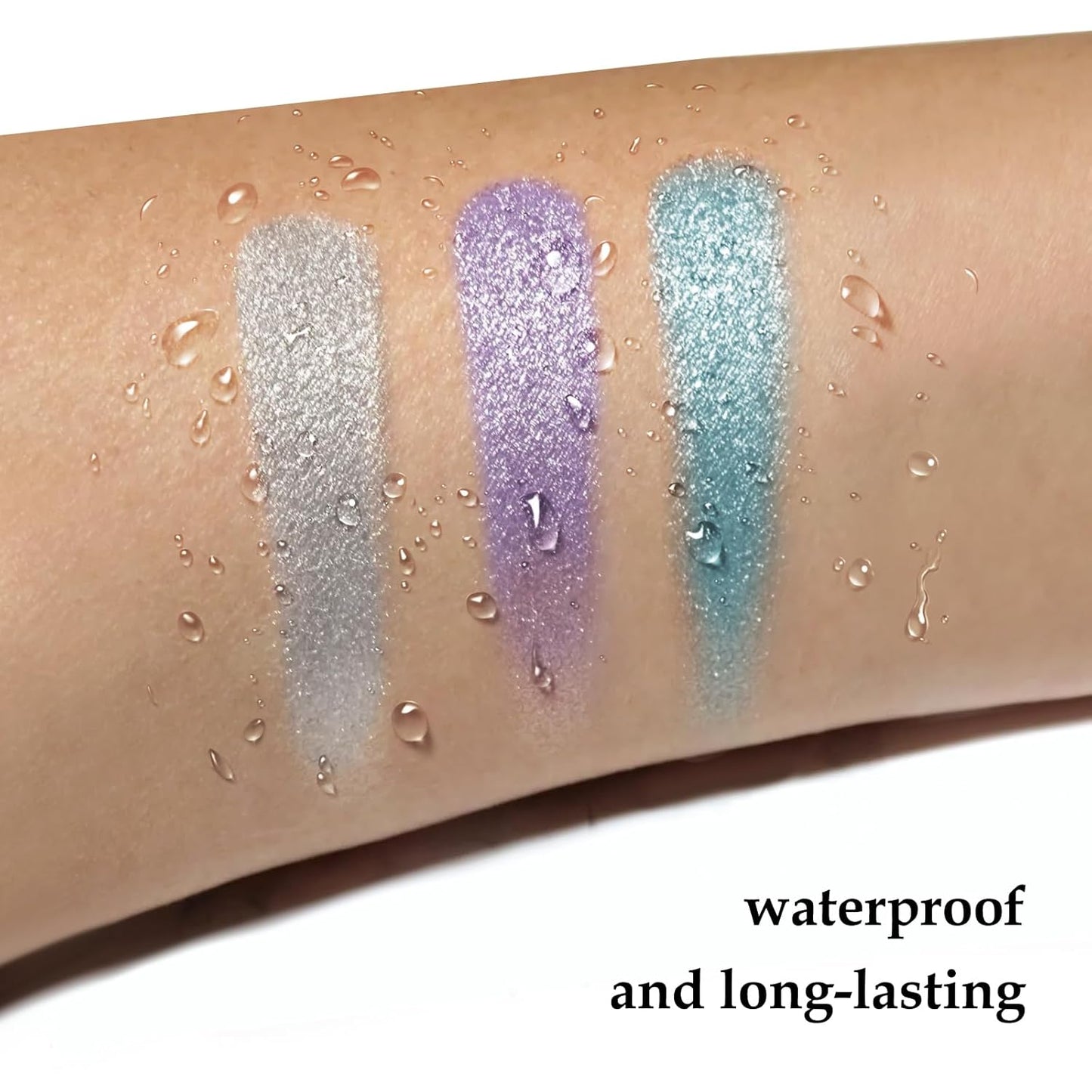 Boobeen 3PCS Cream Eyeshadow Pencil Crayon Waterproof Brightener Stick Shimmer Pen Create Glitter Eye Makeup, Easy to Use