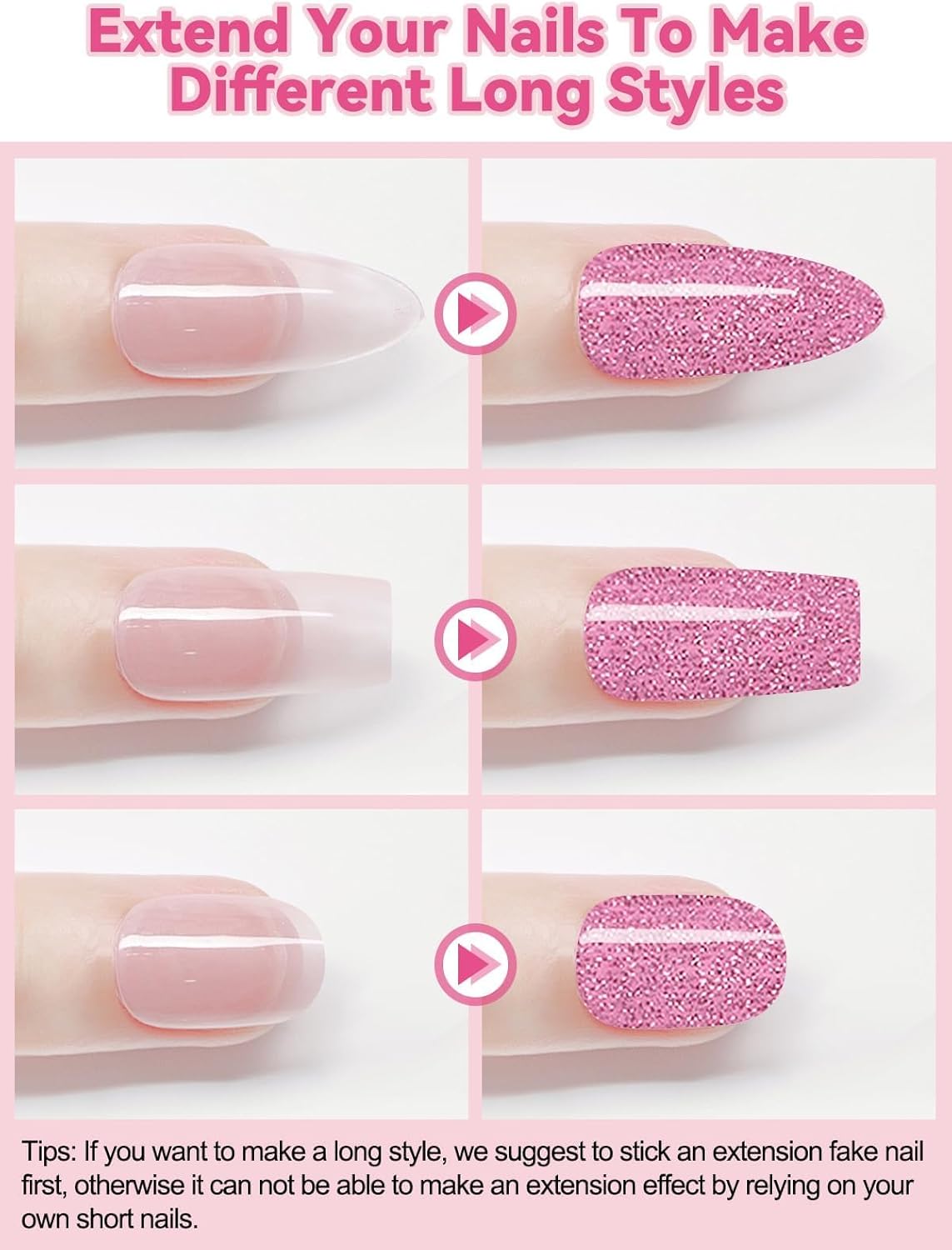 32PCS Semi-Cured Gel Nail Strips EBANKU Nail Polish Stickers Long-Lasting Semi-Cured Gel Nail Wraps Full Nail Polish Wraps Shiny Nail Decors Gel Nail Art Stickers UV/LED Lamp Required (Rainbow)