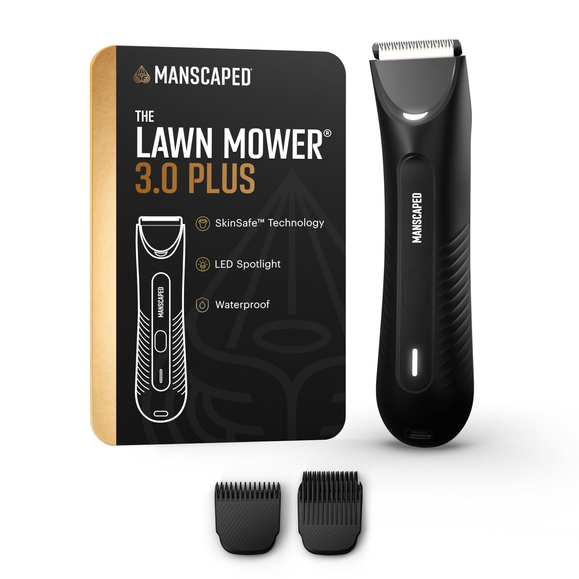 MANSCAPED® The Lawn Mower® 3.0 Plus Groin & Body Hair Trimmer – Updated SkinSafe® Trimmer Blade