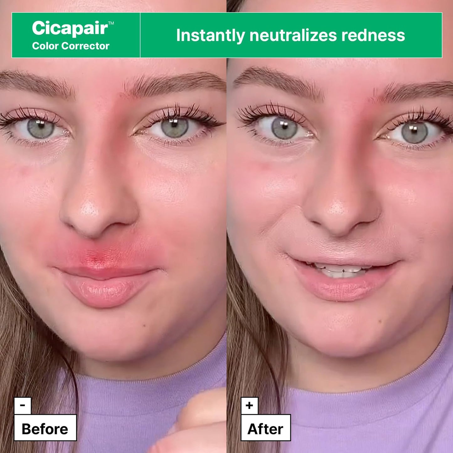 Dr.Jart+ Cicapair Redness Rescue Korean Skin Care Set, Travel Size Value Gift Set with Cicapair